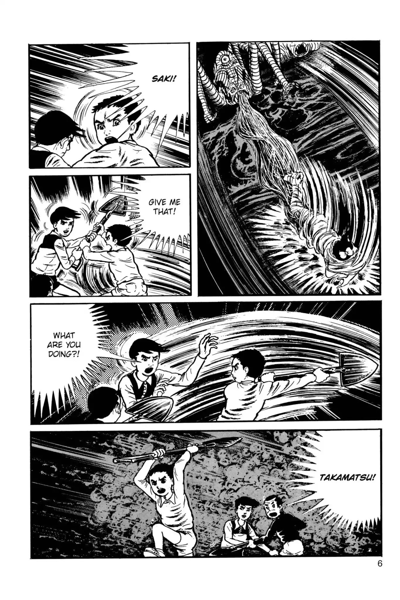 Drifting Classroom Chapter 34 page 7 - Chapter 34: The Web of Fear