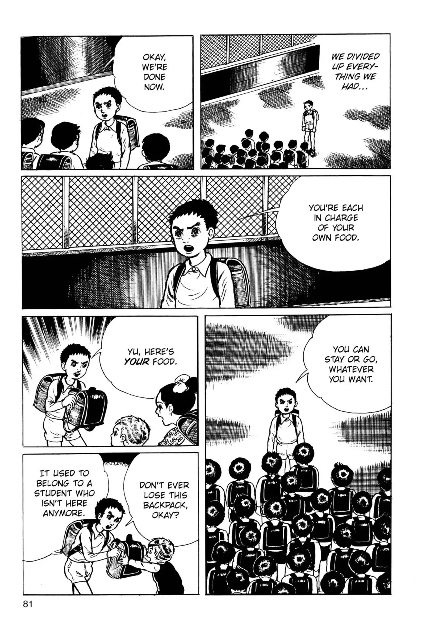 Drifting Classroom Chapter 35 page 15 - Chapter 35: The End of Friendship