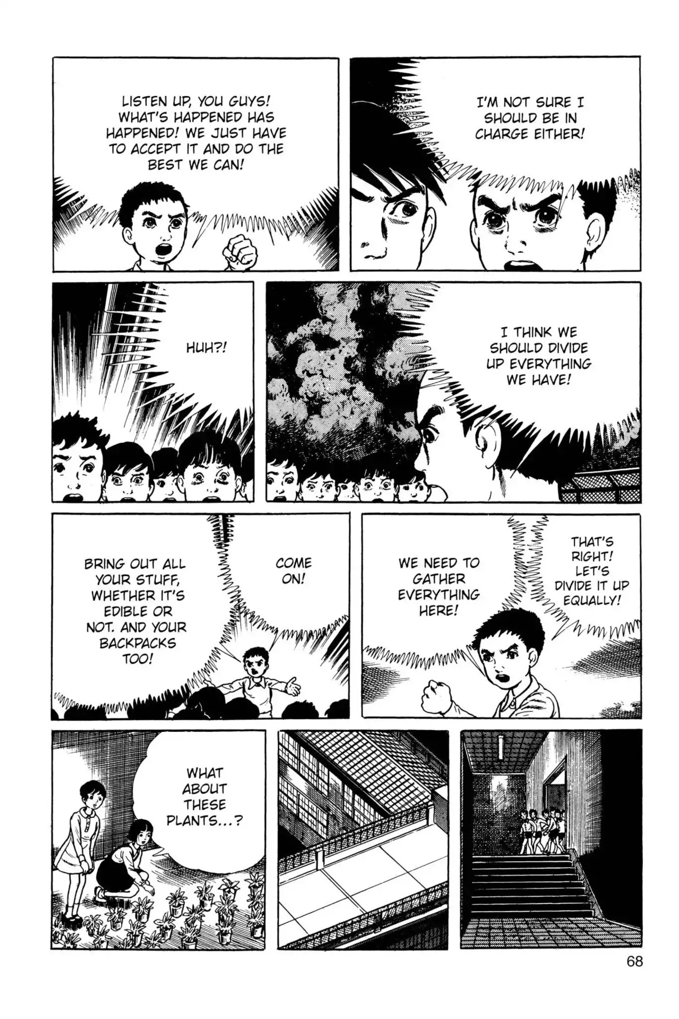 Drifting Classroom Chapter 35 page 2 - Chapter 35: The End of Friendship