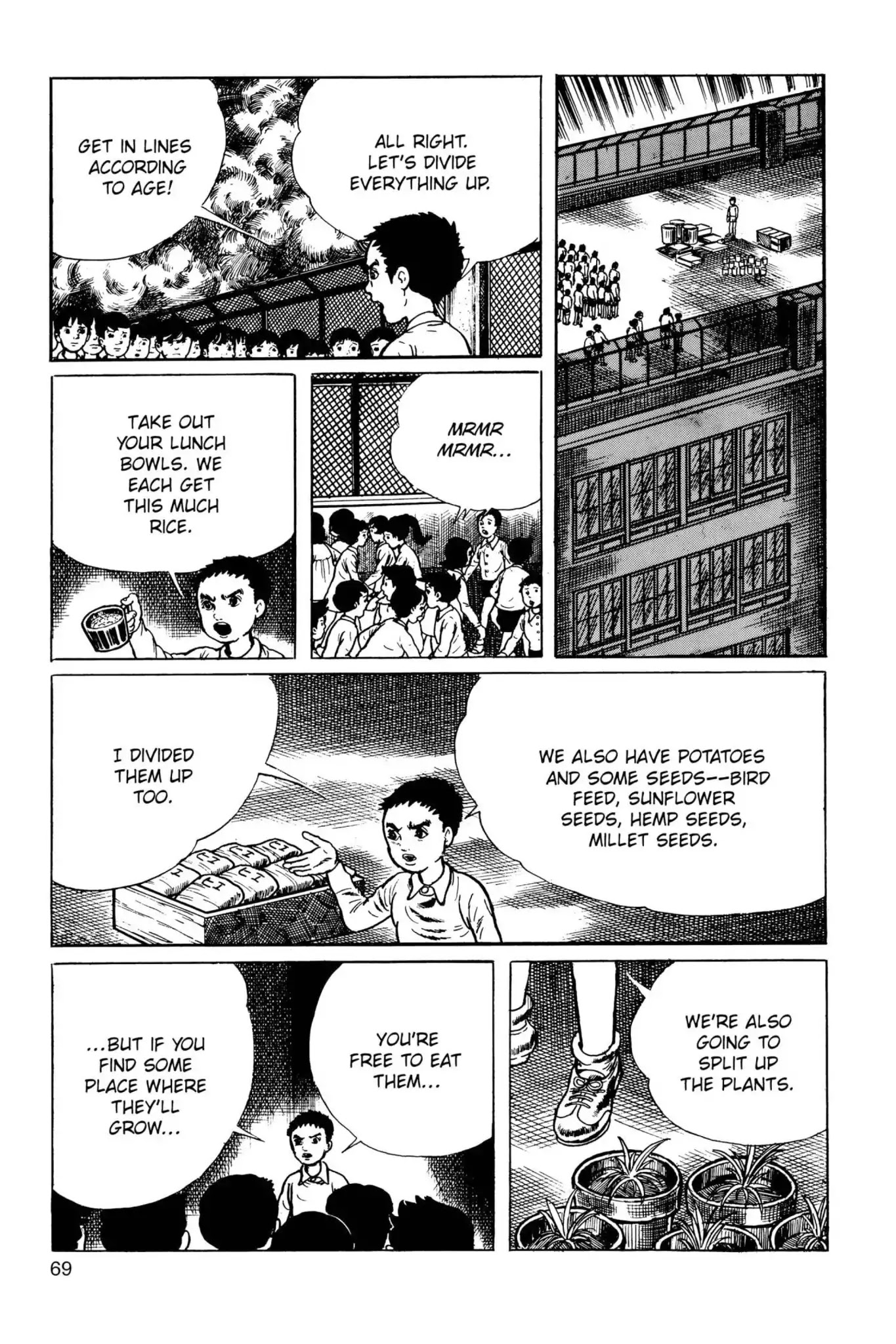 Drifting Classroom Chapter 35 page 3 - Chapter 35: The End of Friendship