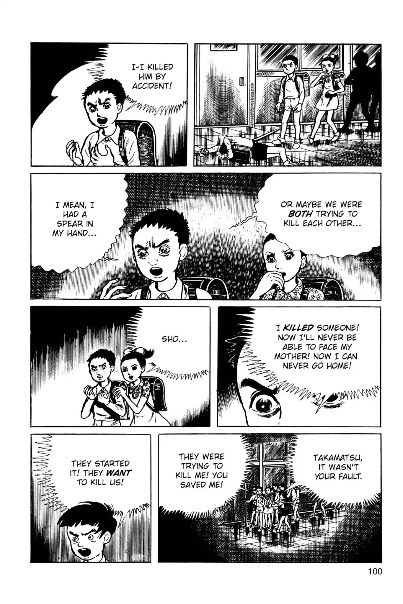 Drifting Classroom Chapter 35 page 34 - Chapter 35: The End of Friendship