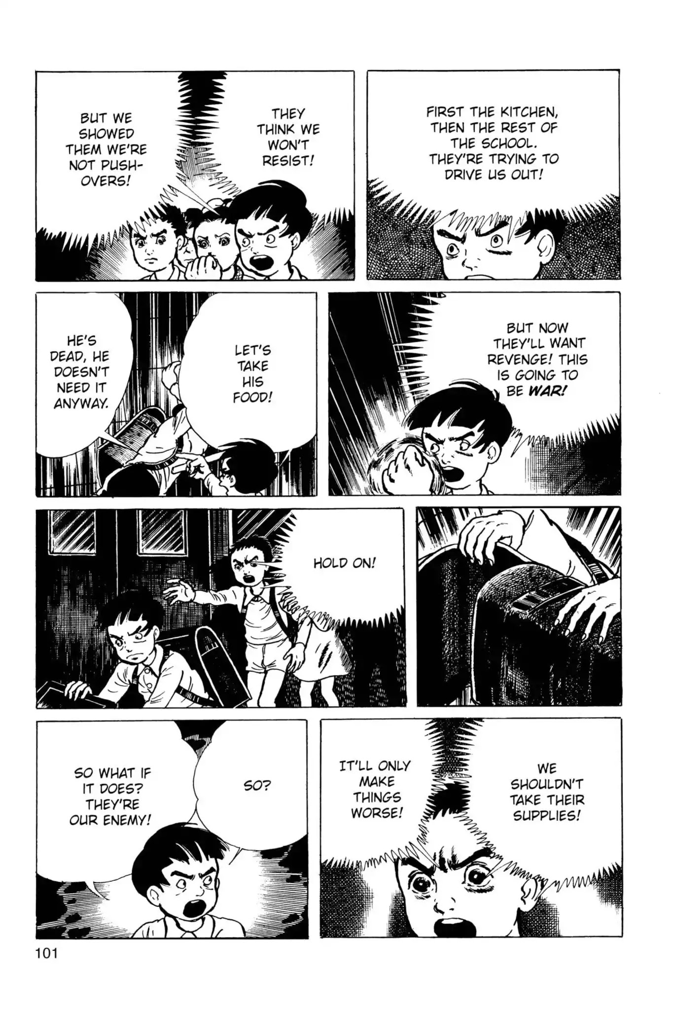Drifting Classroom Chapter 35 page 35 - Chapter 35: The End of Friendship