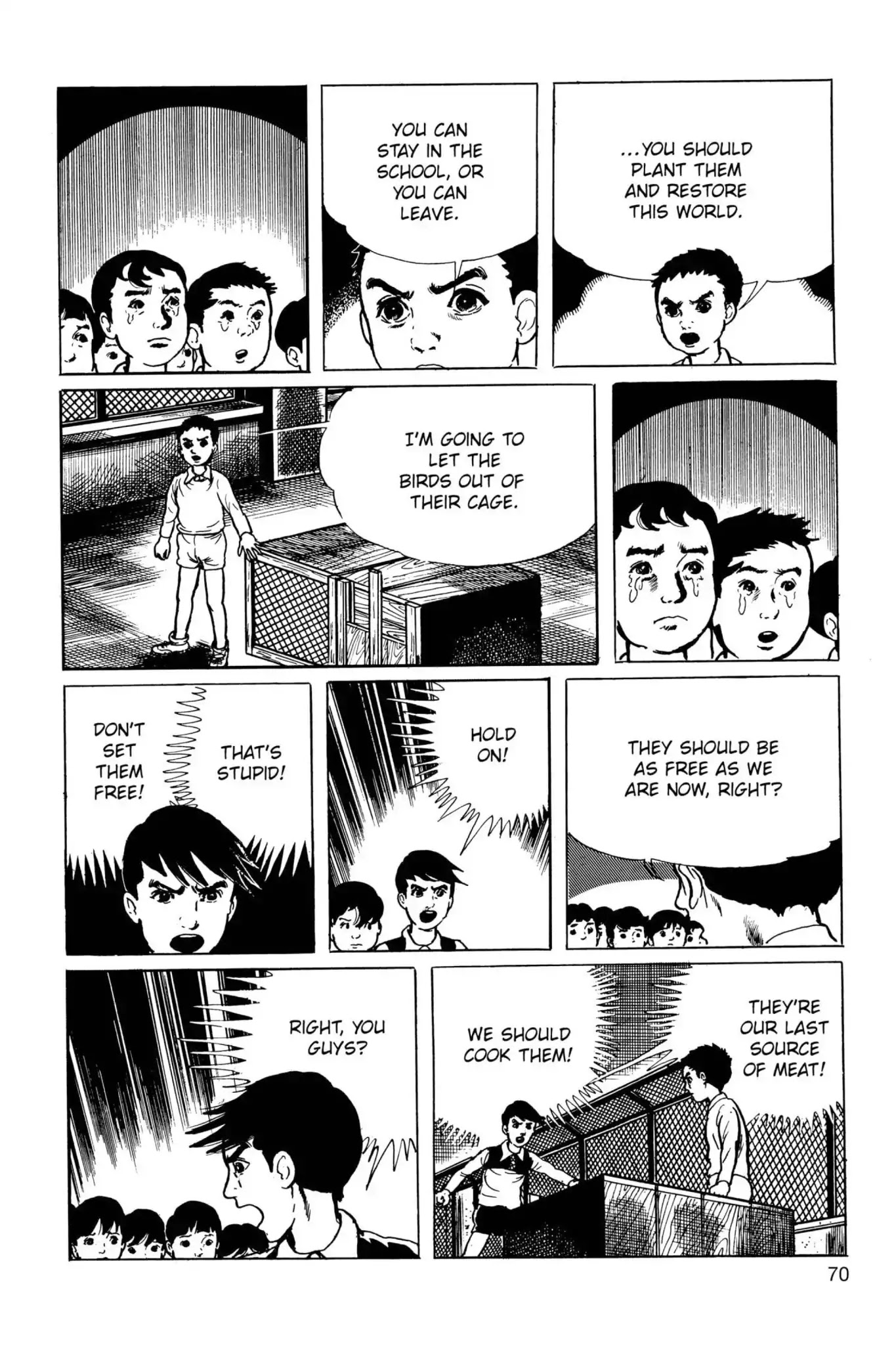 Drifting Classroom Chapter 35 page 4 - Chapter 35: The End of Friendship