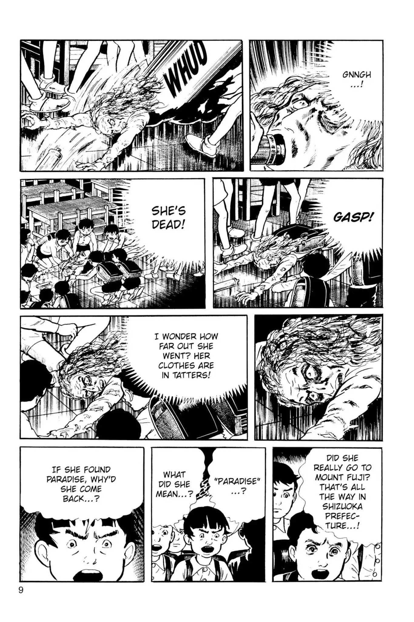 Drifting Classroom Chapter 37 page 10 - Chapter 37: The Dying Message
