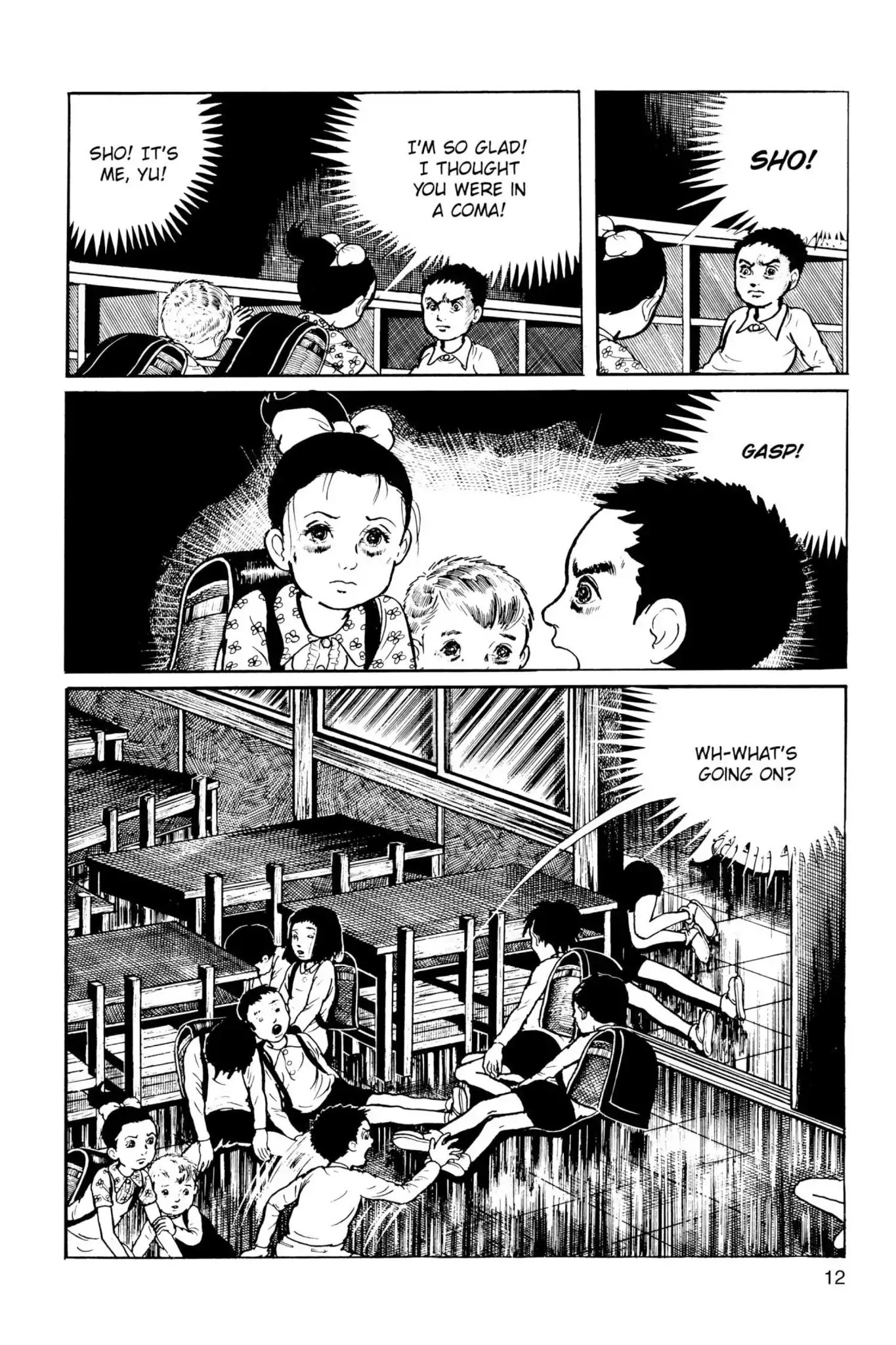 Drifting Classroom Chapter 37 page 13 - Chapter 37: The Dying Message