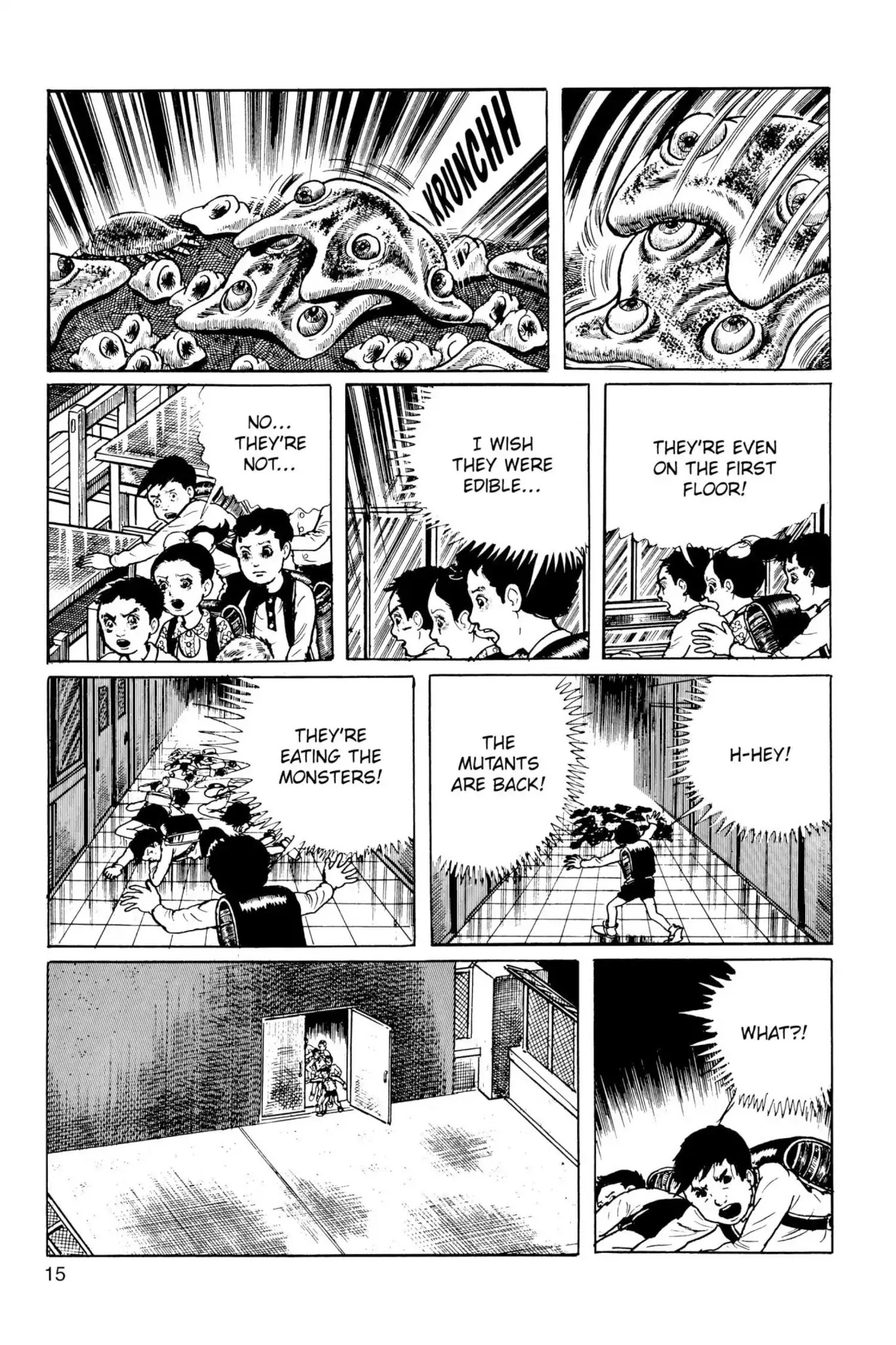 Drifting Classroom Chapter 37 page 16 - Chapter 37: The Dying Message