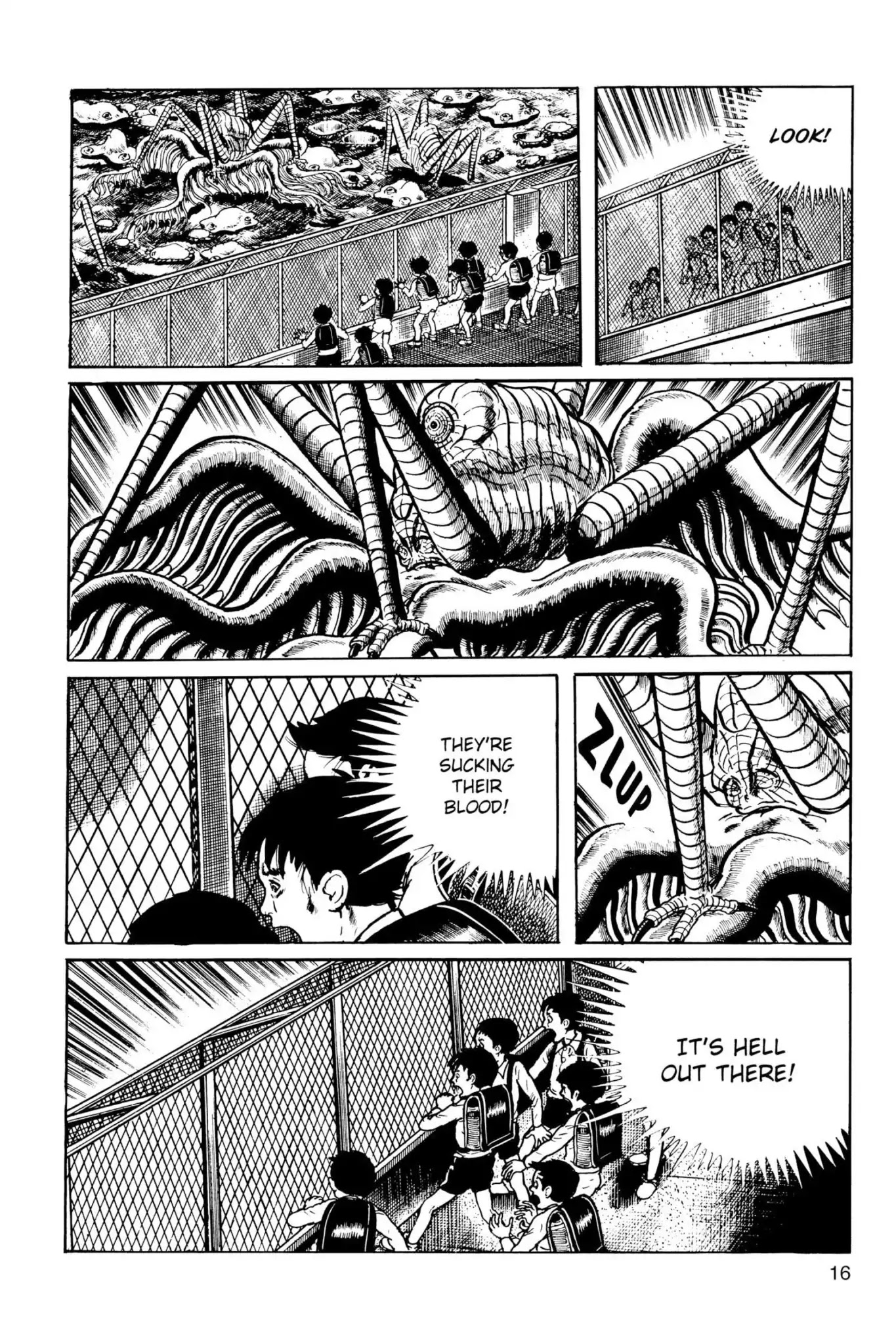 Drifting Classroom Chapter 37 page 17 - Chapter 37: The Dying Message