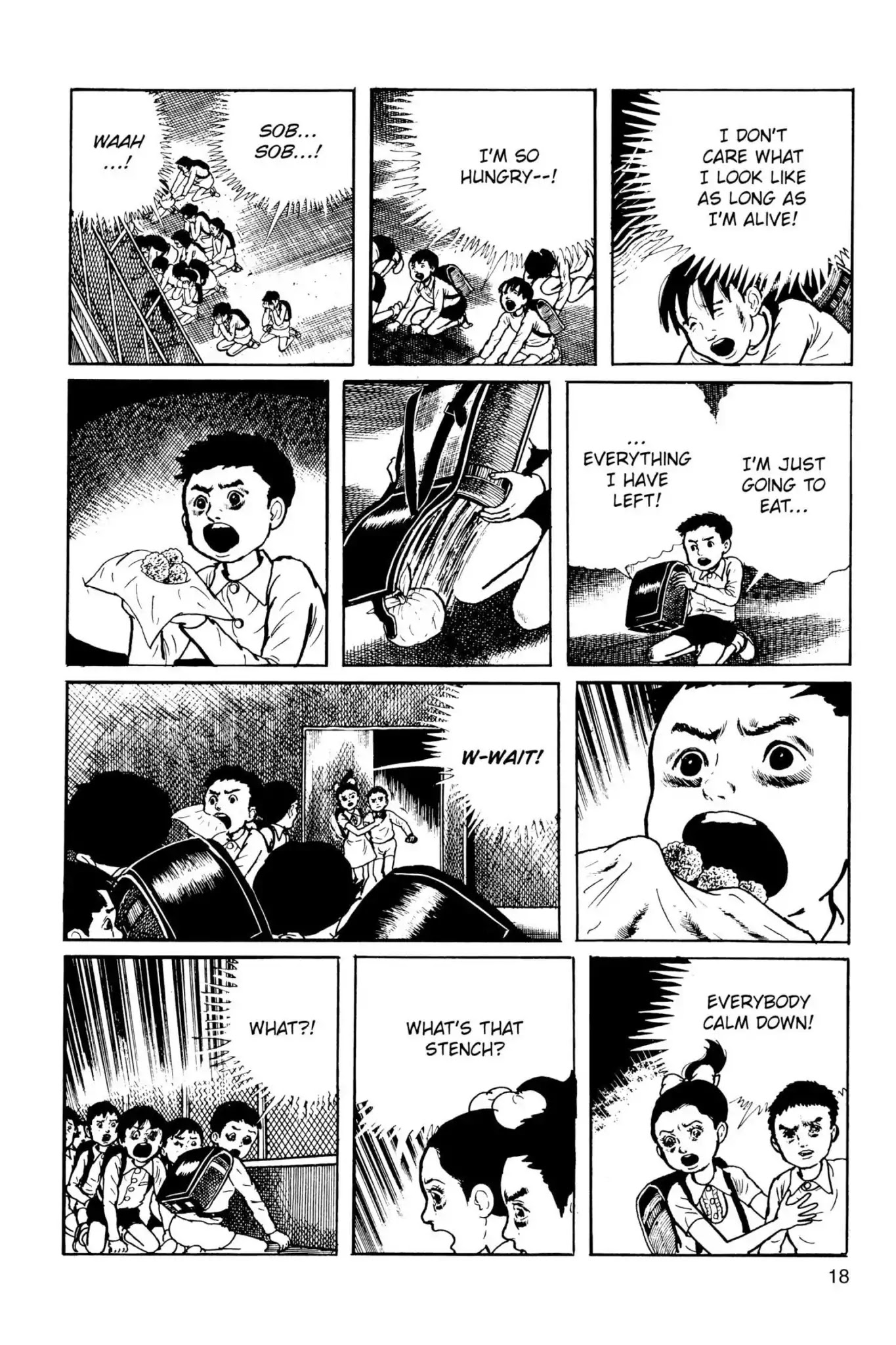 Drifting Classroom Chapter 37 page 19 - Chapter 37: The Dying Message