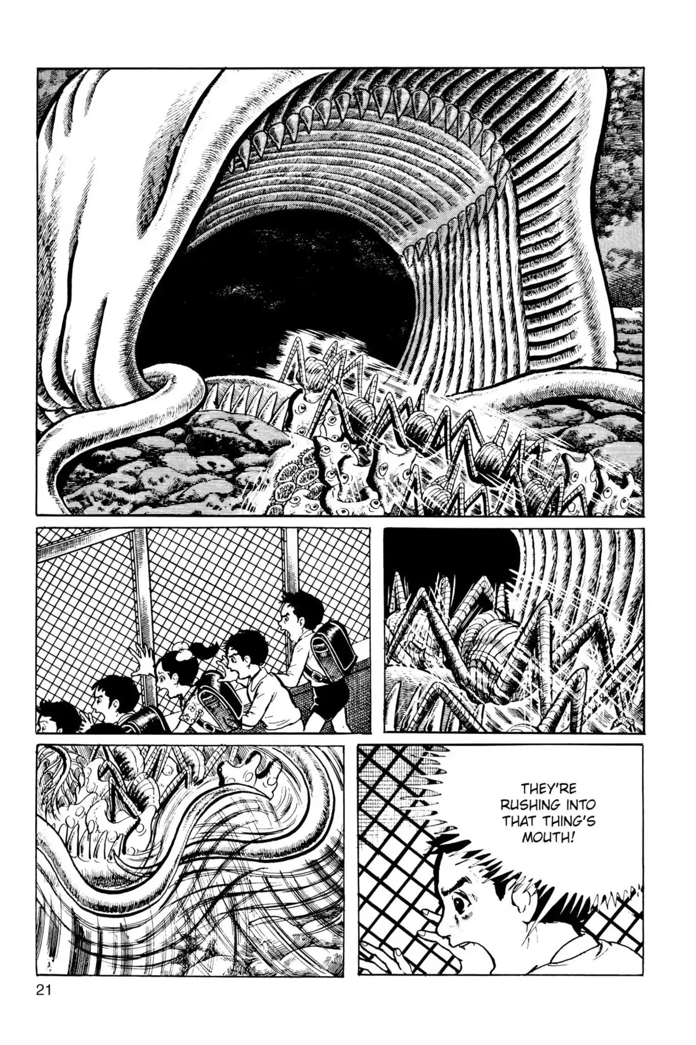 Drifting Classroom Chapter 37 page 22 - Chapter 37: The Dying Message
