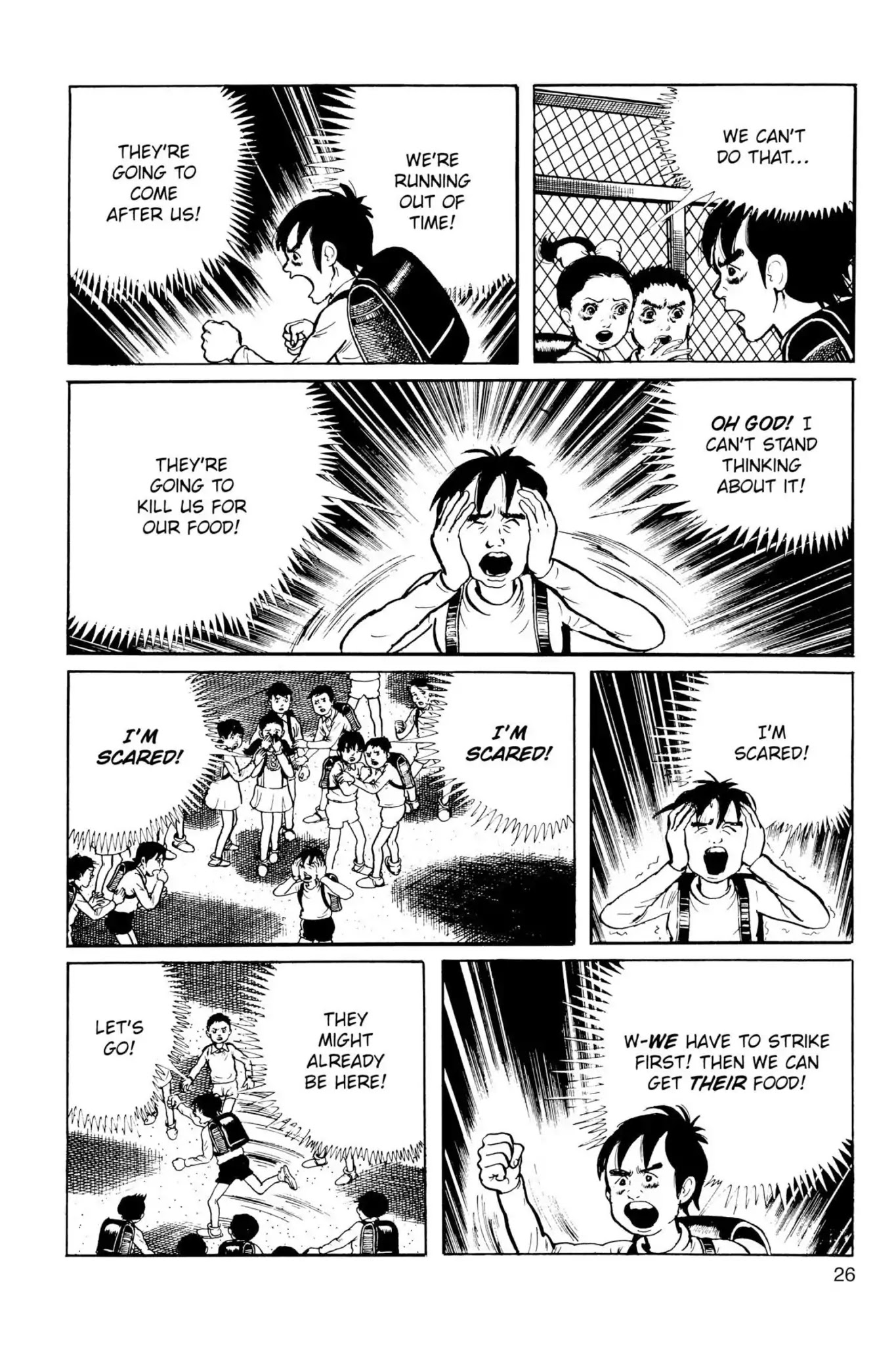 Drifting Classroom Chapter 37 page 27 - Chapter 37: The Dying Message