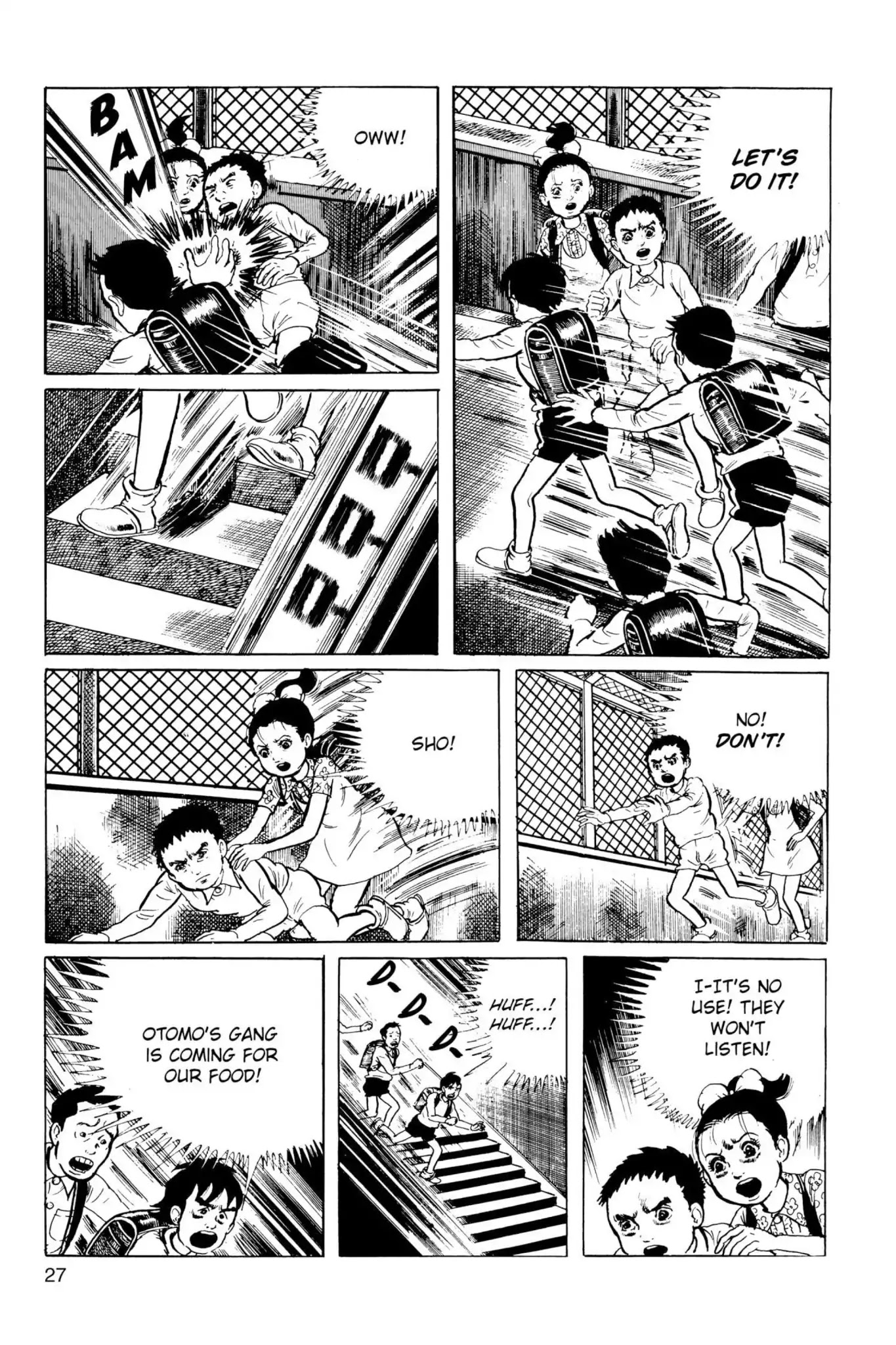 Drifting Classroom Chapter 37 page 28 - Chapter 37: The Dying Message