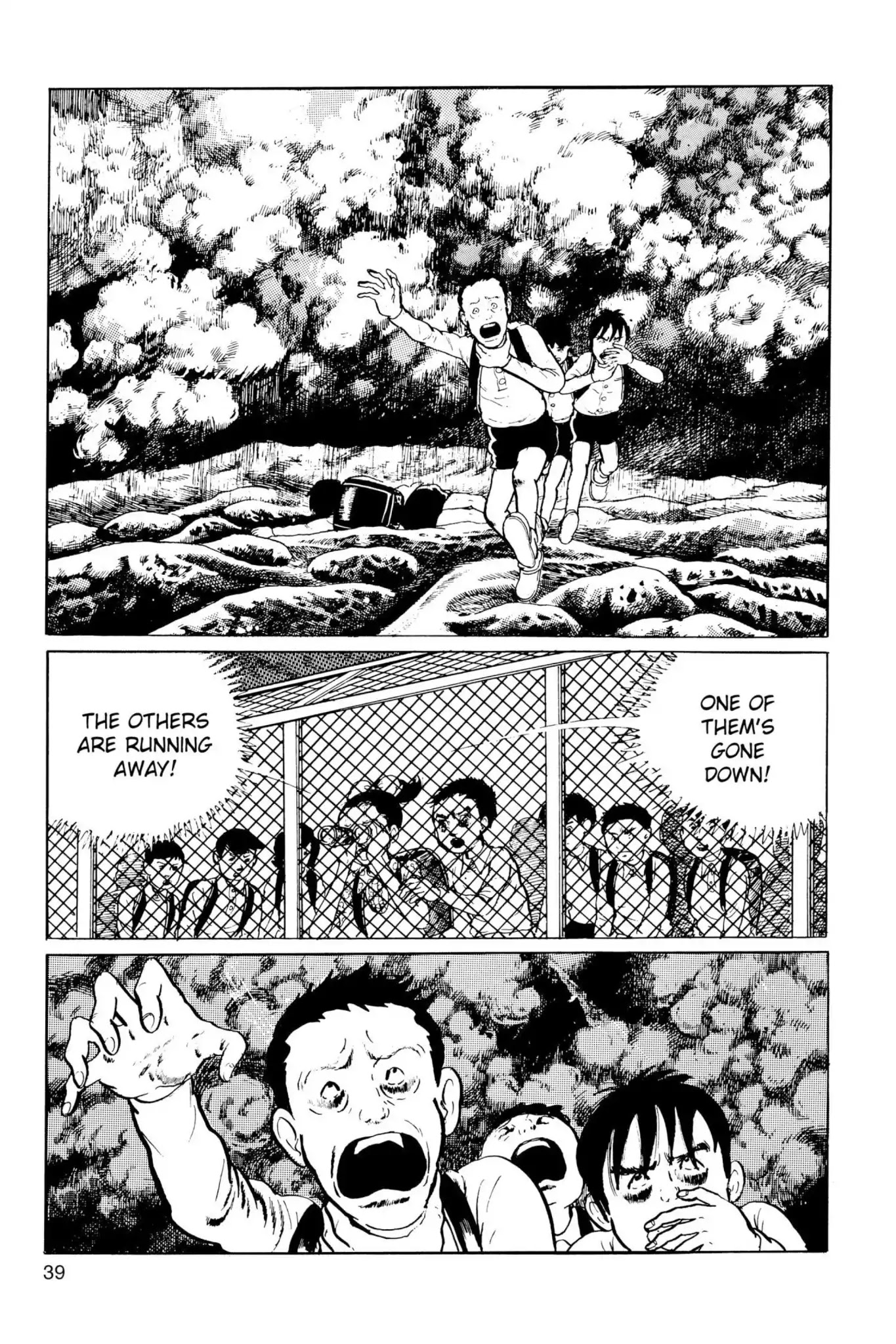 Drifting Classroom Chapter 37 page 40 - Chapter 37: The Dying Message