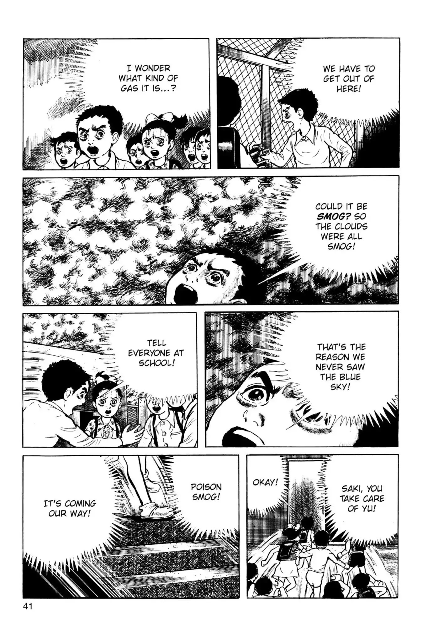 Drifting Classroom Chapter 37 page 42 - Chapter 37: The Dying Message