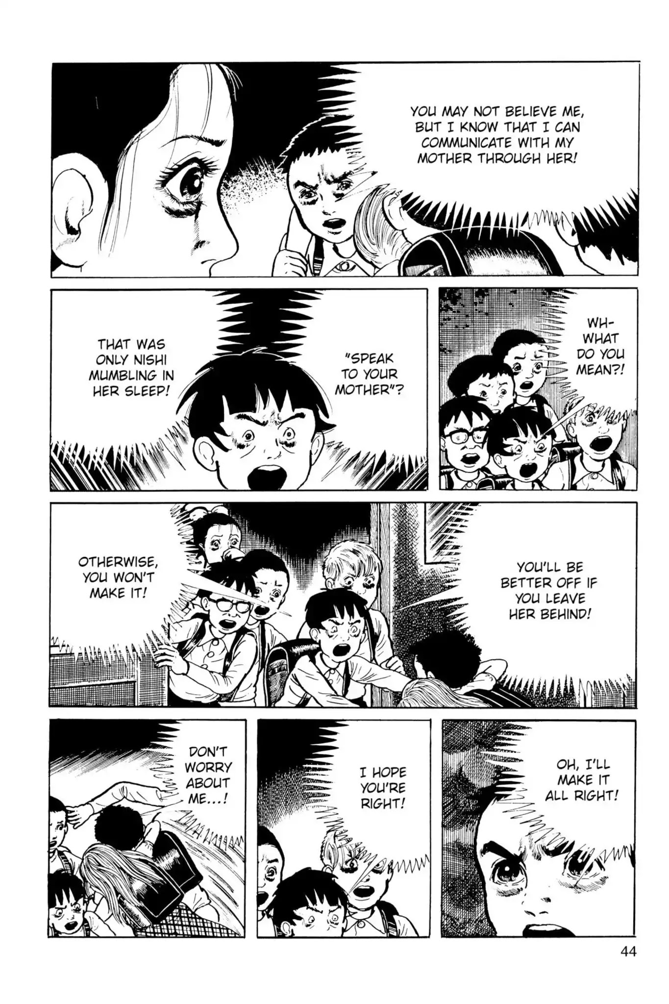 Drifting Classroom Chapter 37 page 45 - Chapter 37: The Dying Message