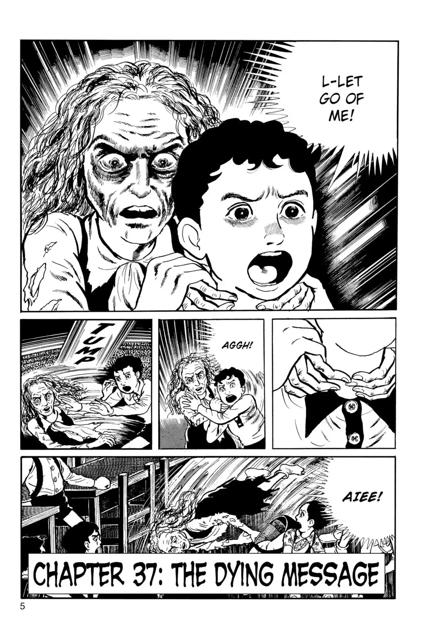 Drifting Classroom Chapter 37 page 6 - Chapter 37: The Dying Message