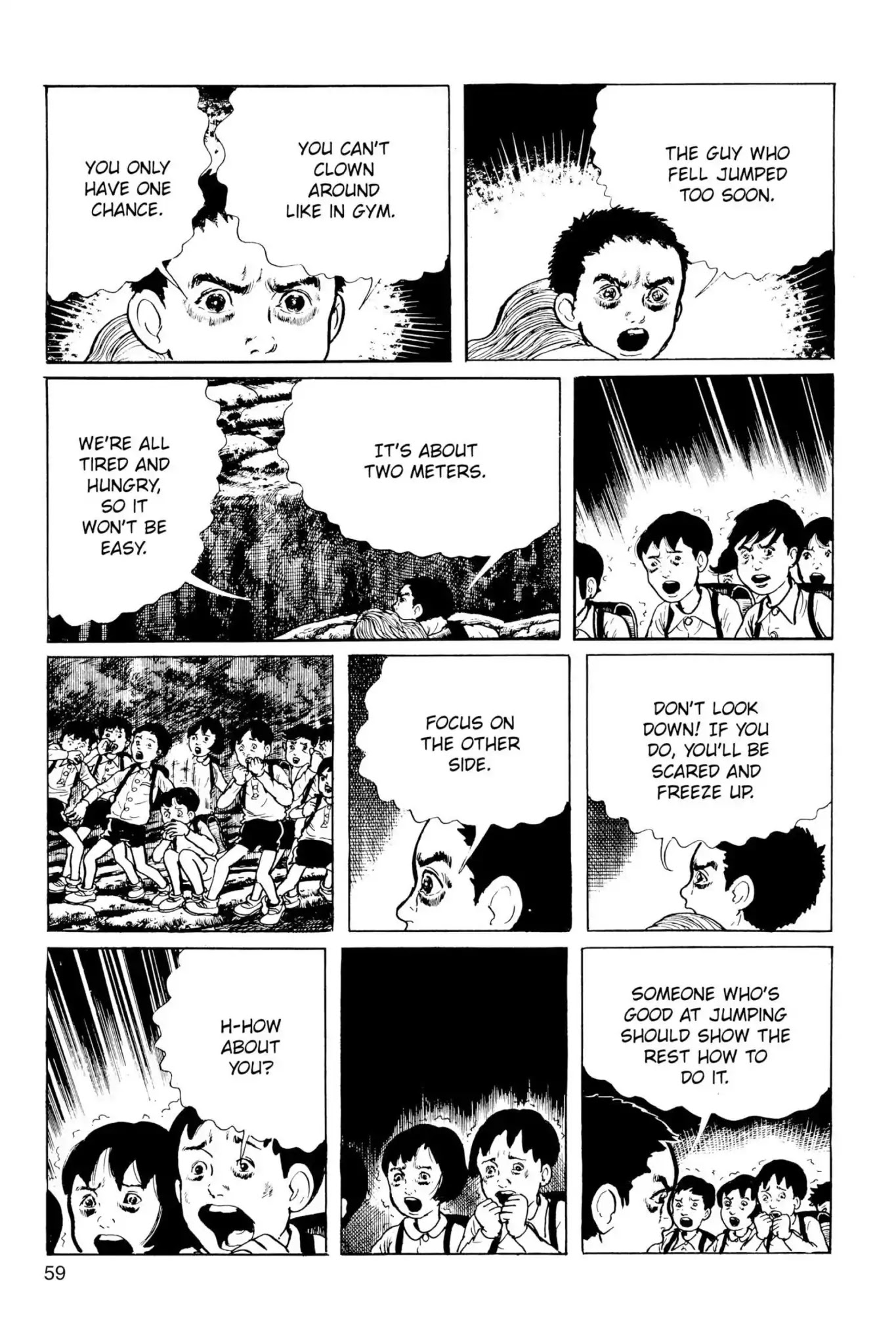 Drifting Classroom Chapter 38 page 15 - Chapter 38: The Death March