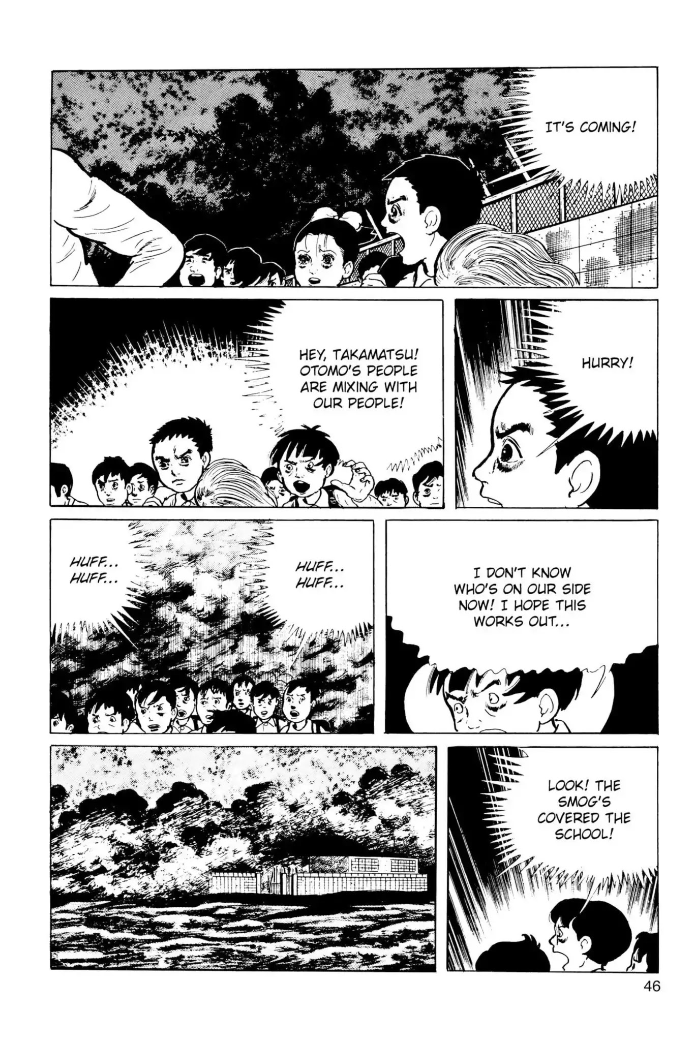 Drifting Classroom Chapter 38 page 2 - Chapter 38: The Death March