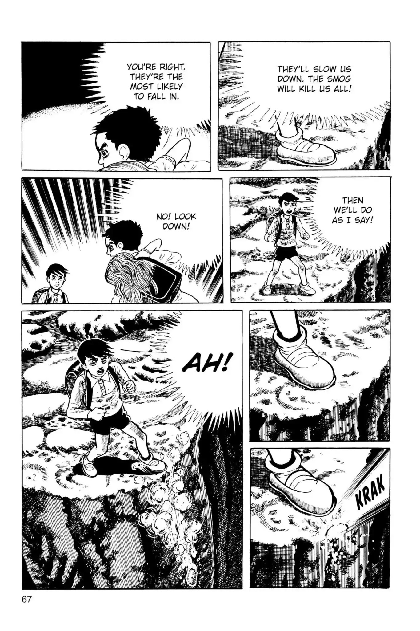 Drifting Classroom Chapter 38 page 23 - Chapter 38: The Death March