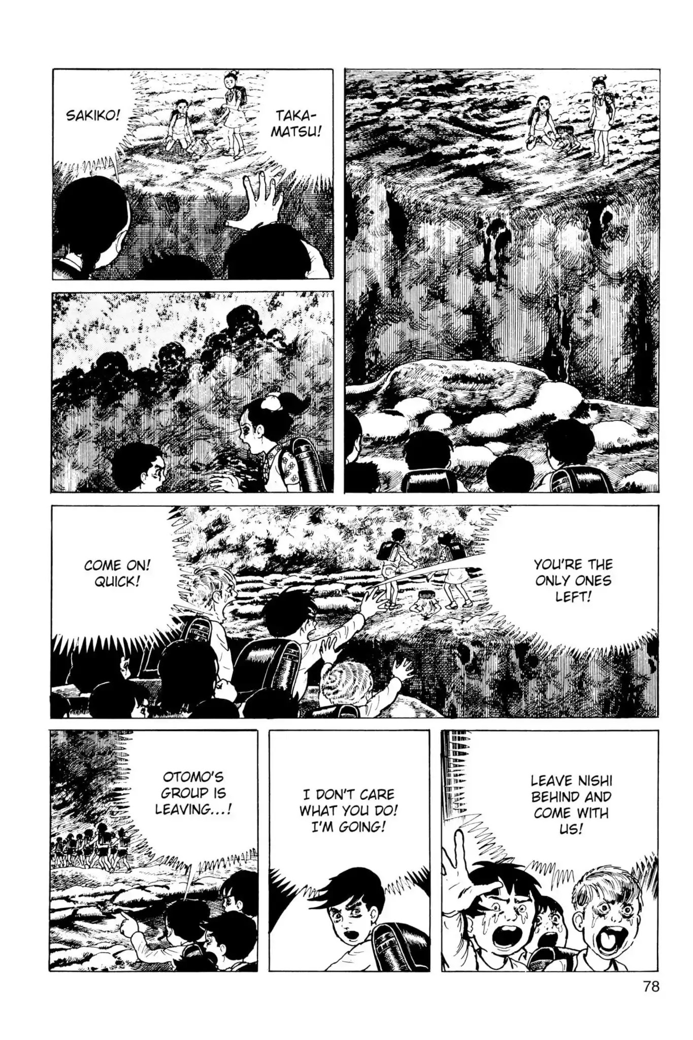 Drifting Classroom Chapter 38 page 34 - Chapter 38: The Death March