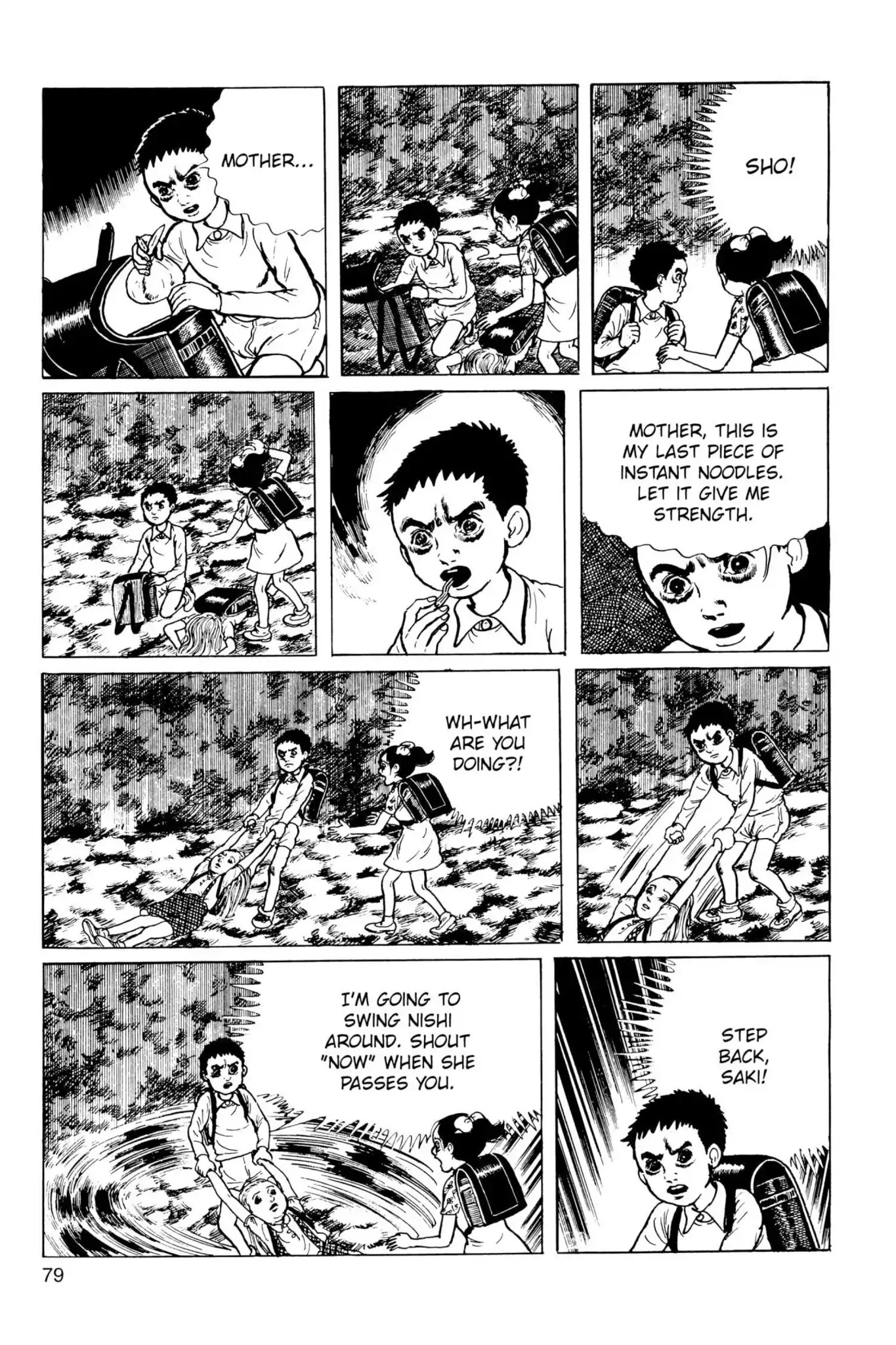 Drifting Classroom Chapter 38 page 35 - Chapter 38: The Death March