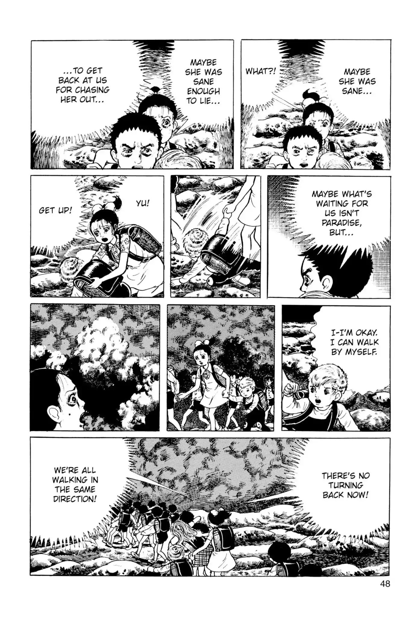 Drifting Classroom Chapter 38 page 4 - Chapter 38: The Death March