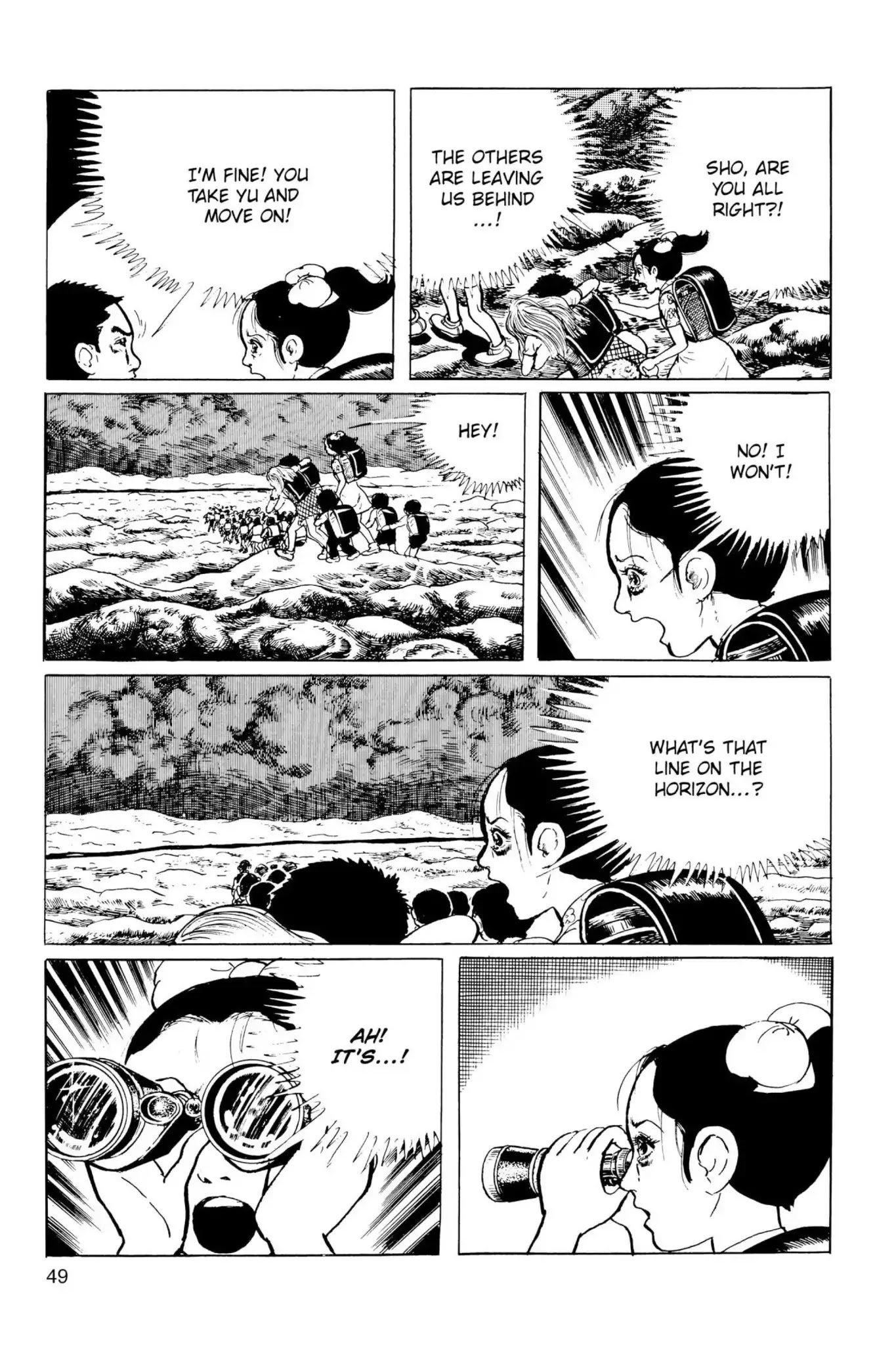 Drifting Classroom Chapter 38 page 5 - Chapter 38: The Death March