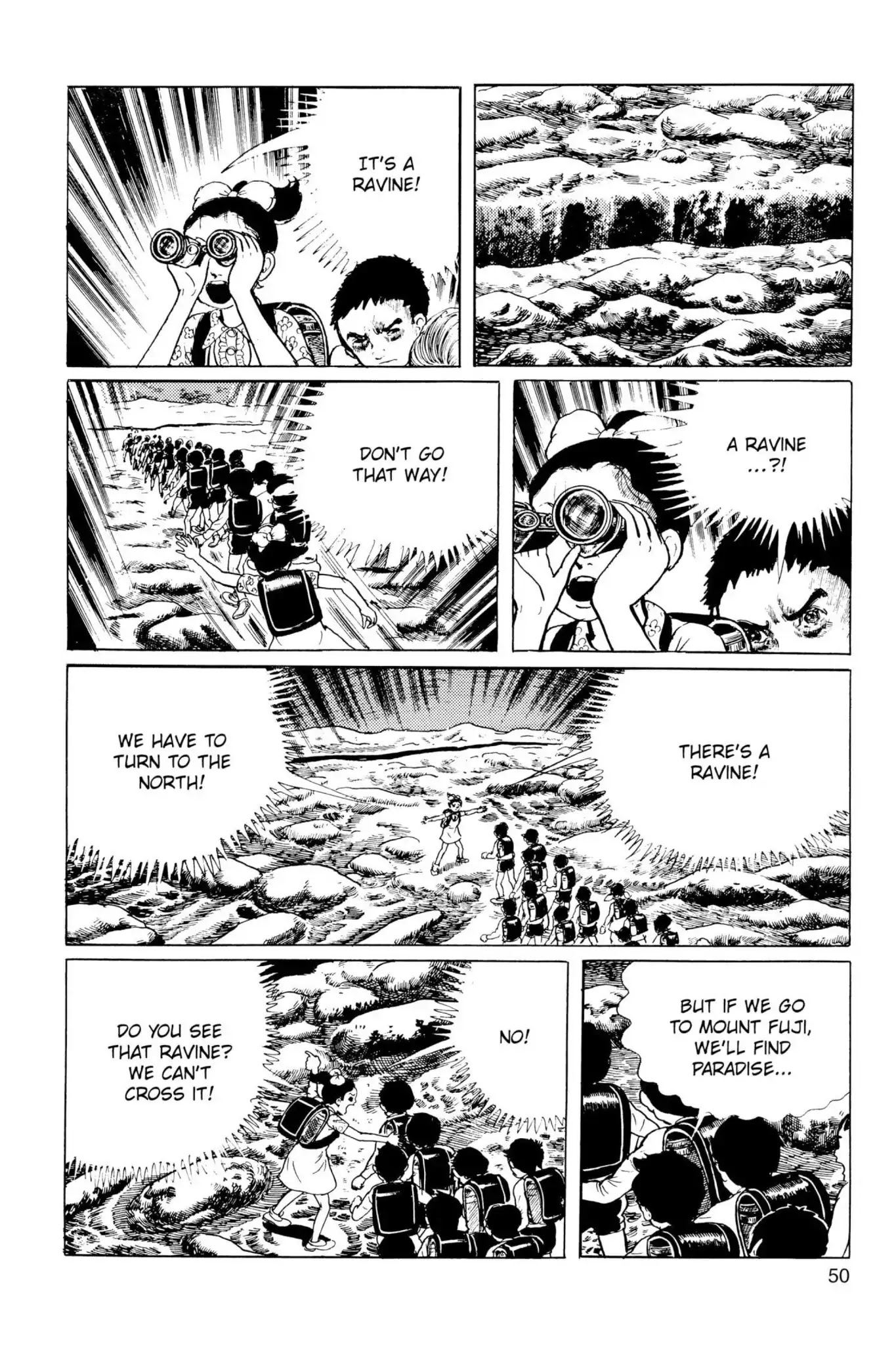 Drifting Classroom Chapter 38 page 6 - Chapter 38: The Death March