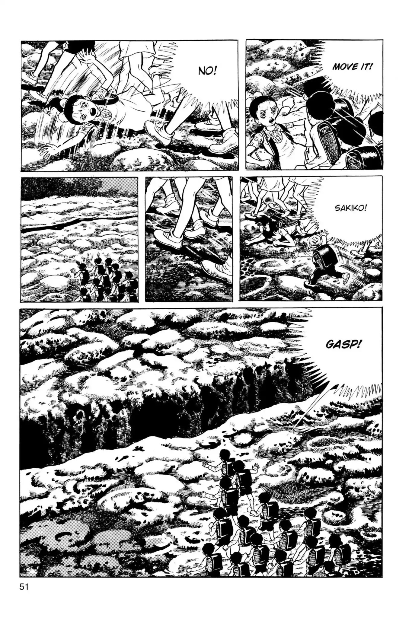 Drifting Classroom Chapter 38 page 7 - Chapter 38: The Death March