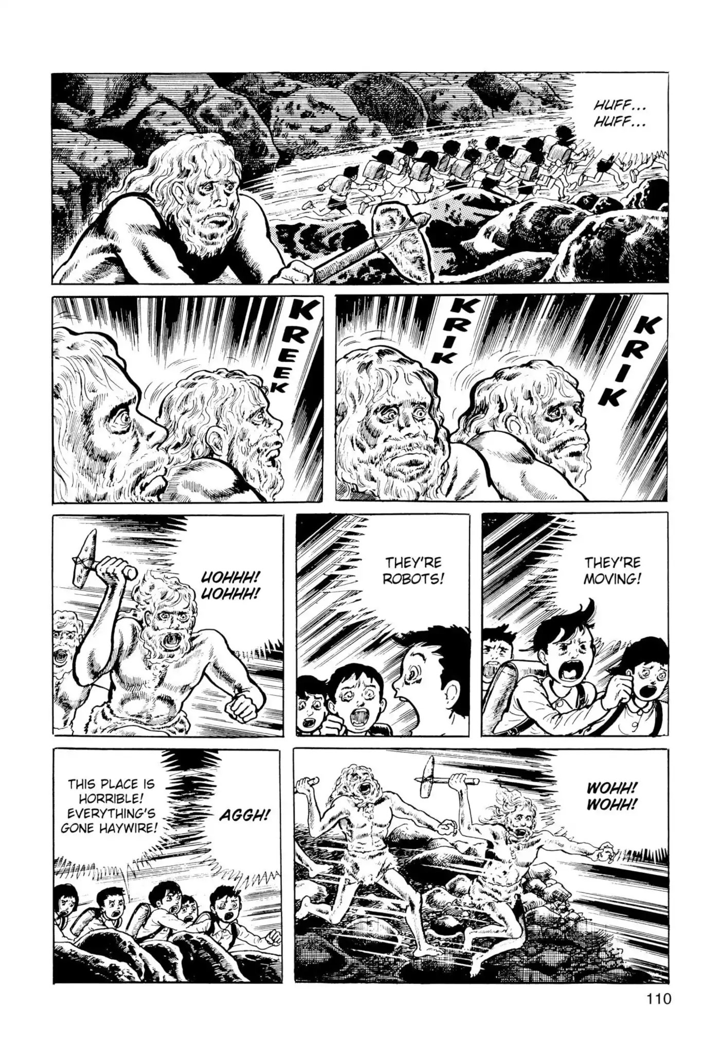 Drifting Classroom Chapter 39 page 22 - Chapter 39: The Menace of Paradise