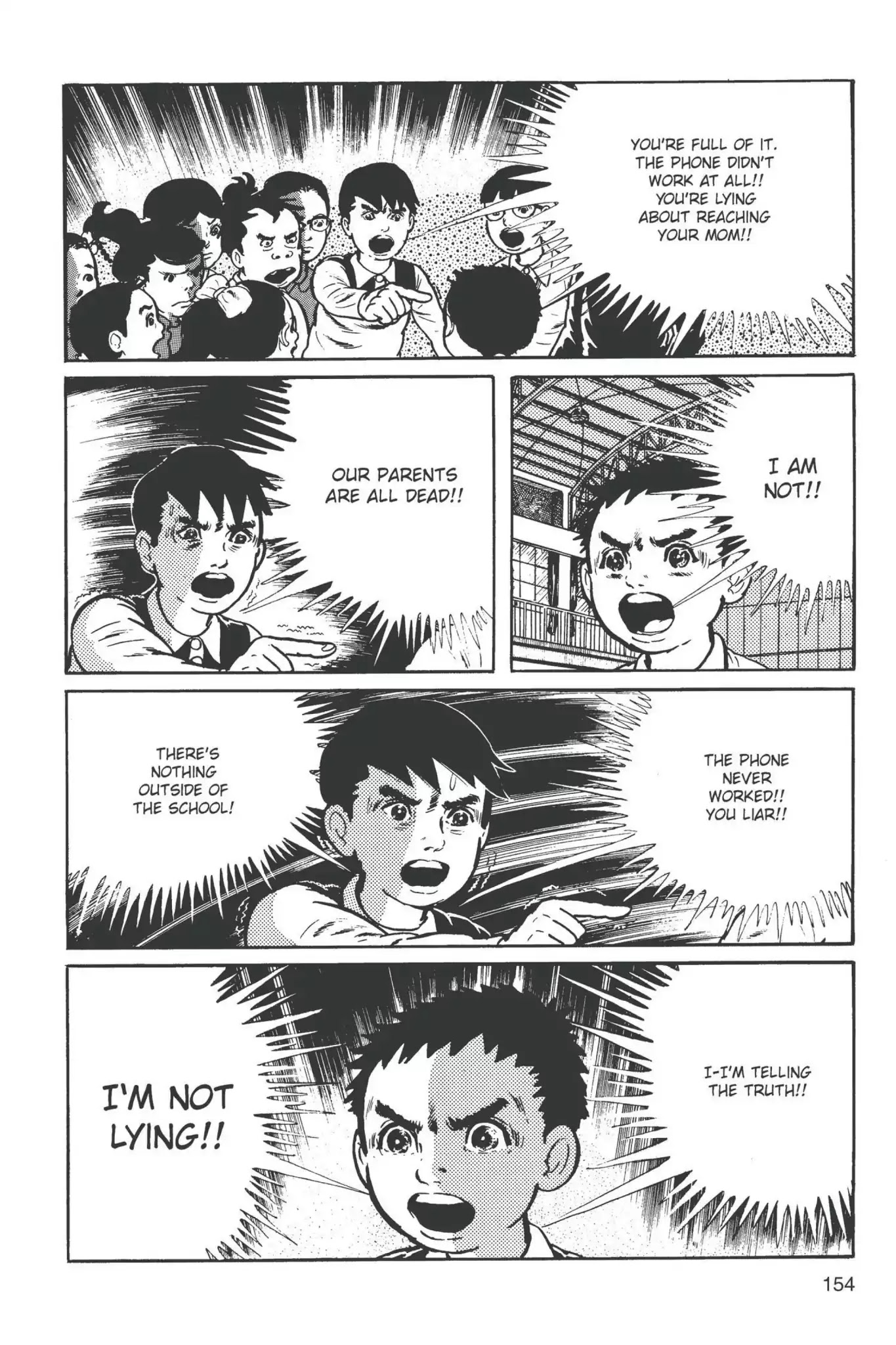 Drifting Classroom Chapter 4 page 35 - Chapter 4: The Closed World