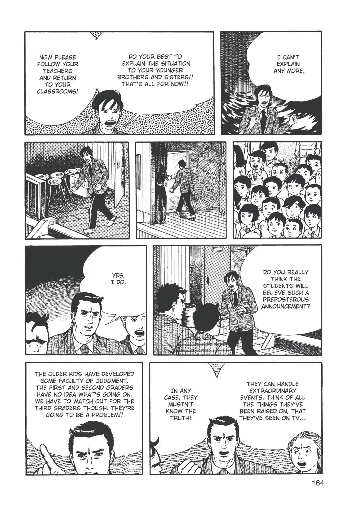 Drifting Classroom Chapter 4 page 45 - Chapter 4: The Closed World