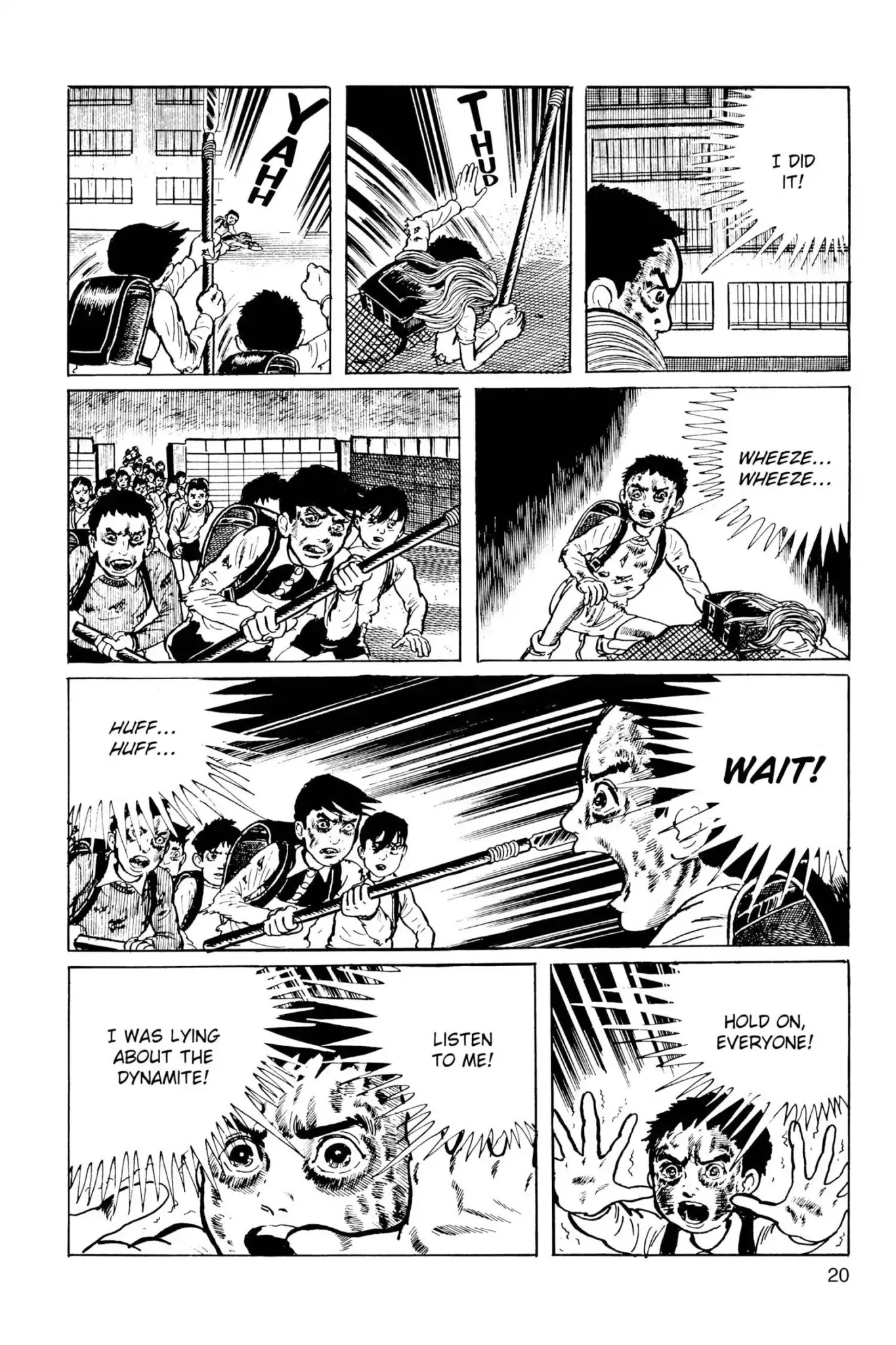 Drifting Classroom Chapter 41 page 21 - Chapter 41: The Confession