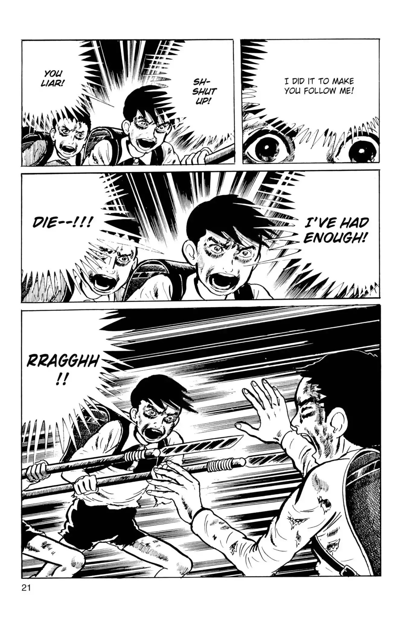 Drifting Classroom Chapter 41 page 22 - Chapter 41: The Confession