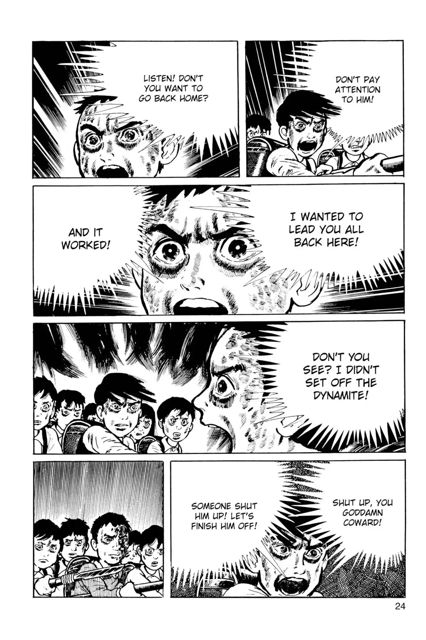 Drifting Classroom Chapter 41 page 25 - Chapter 41: The Confession