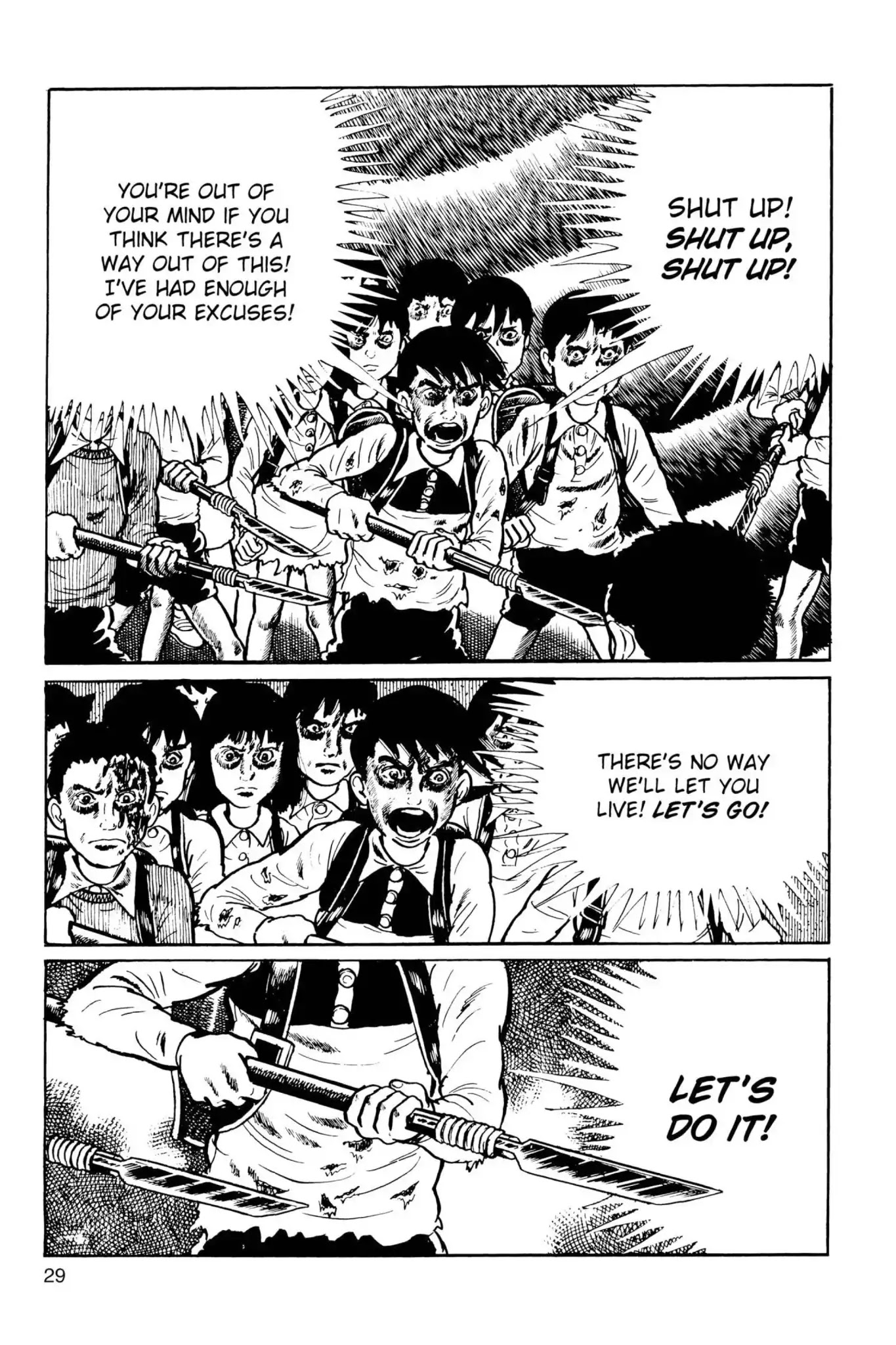 Drifting Classroom Chapter 41 page 30 - Chapter 41: The Confession