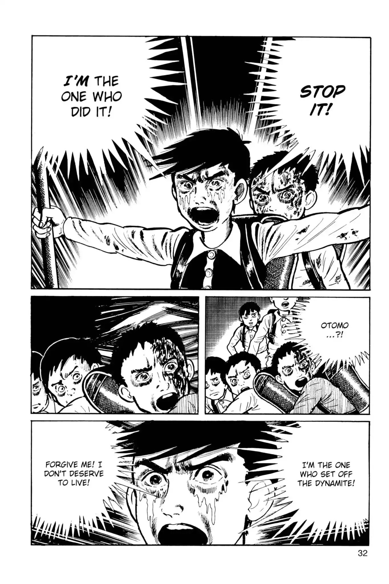 Drifting Classroom Chapter 41 page 33 - Chapter 41: The Confession
