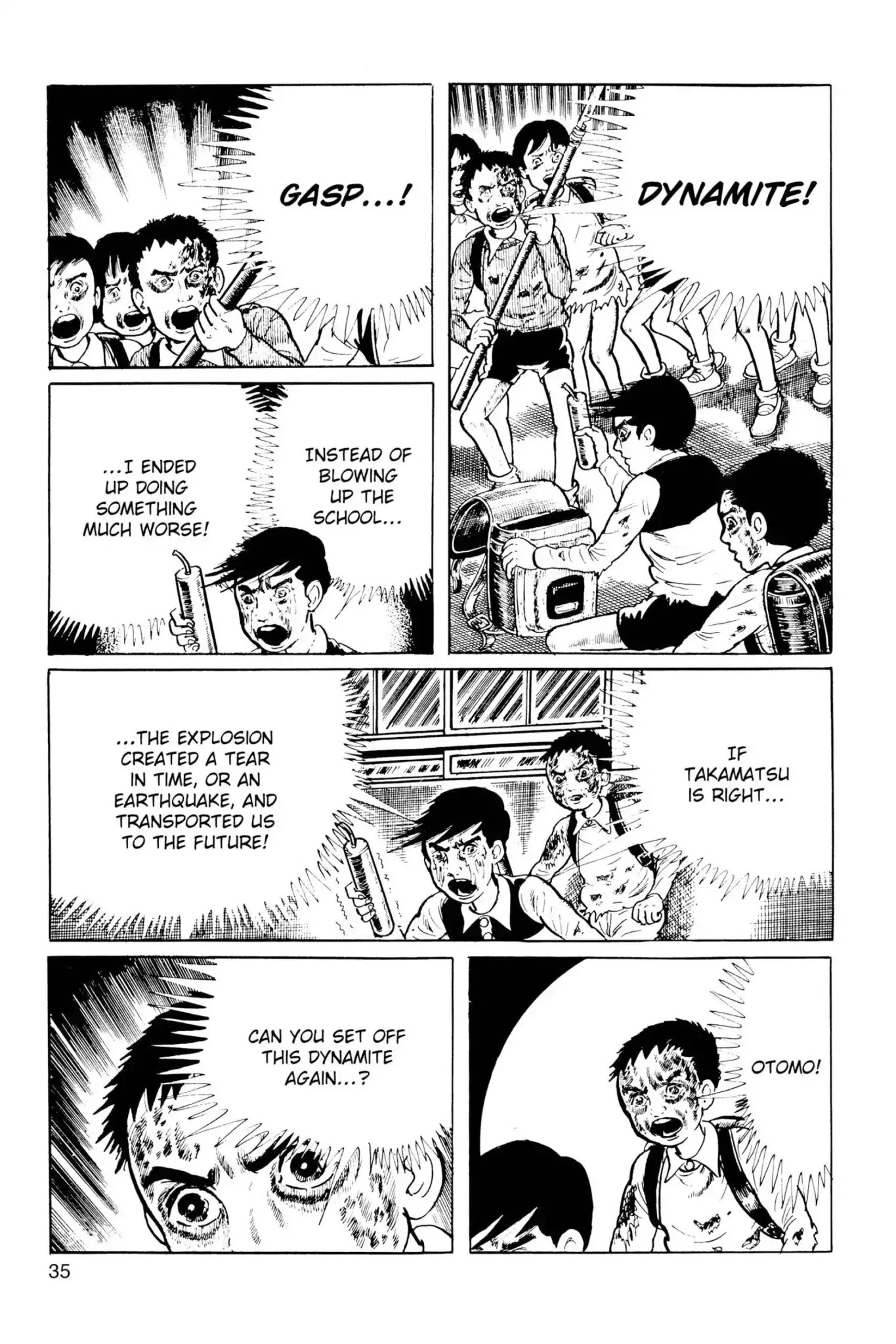 Drifting Classroom Chapter 41 page 36 - Chapter 41: The Confession