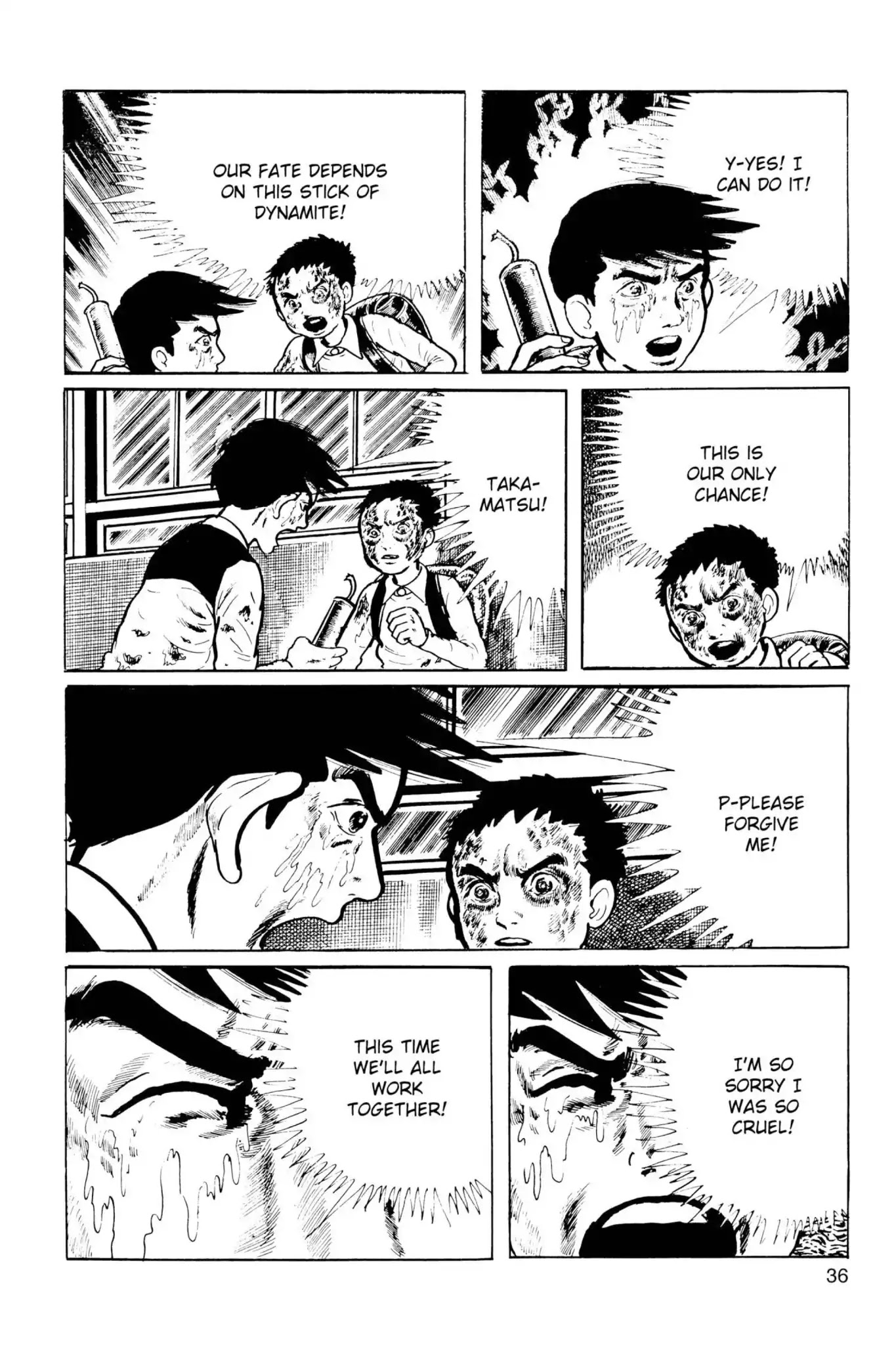 Drifting Classroom Chapter 41 page 37 - Chapter 41: The Confession