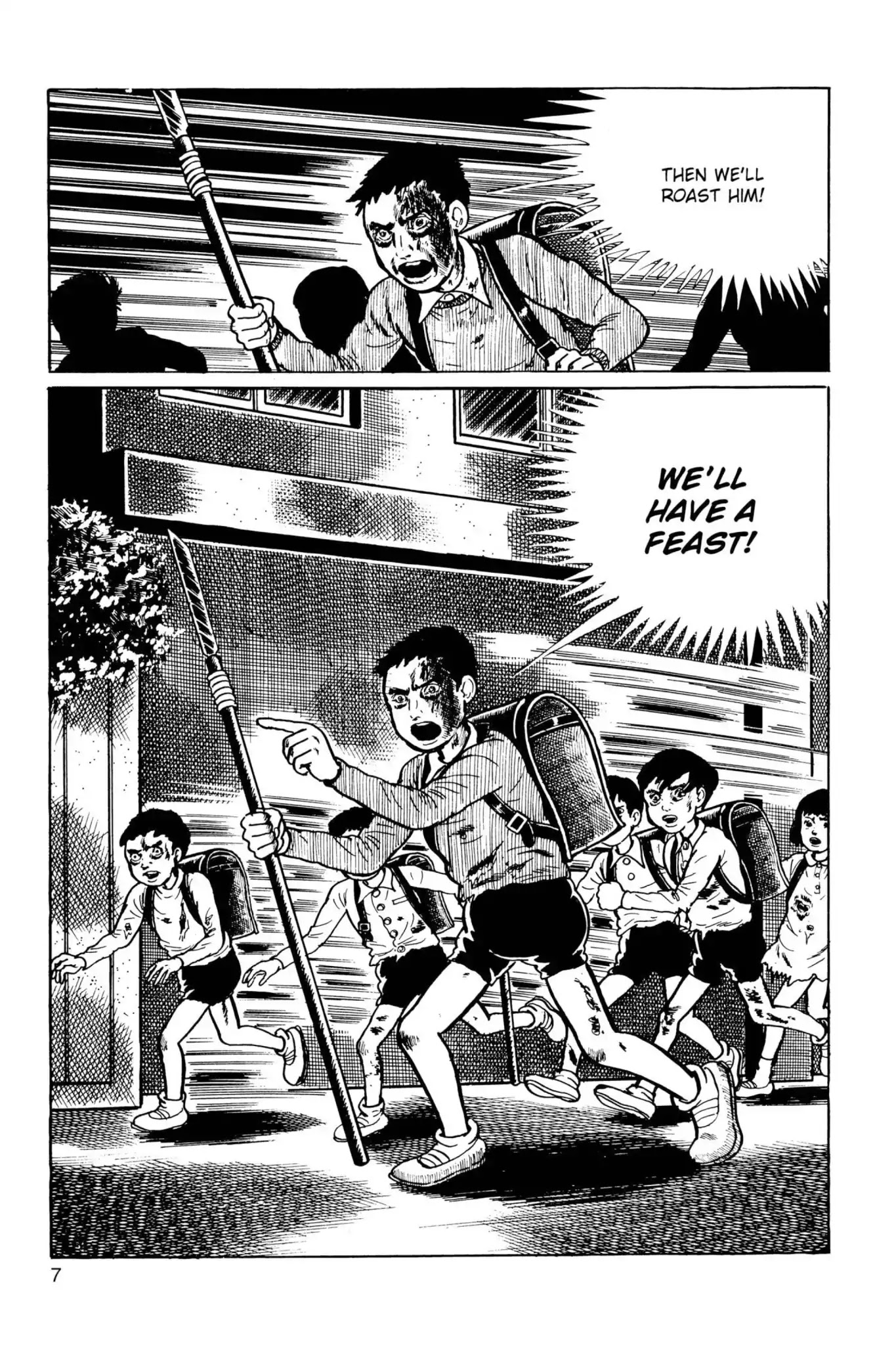 Drifting Classroom Chapter 41 page 8 - Chapter 41: The Confession