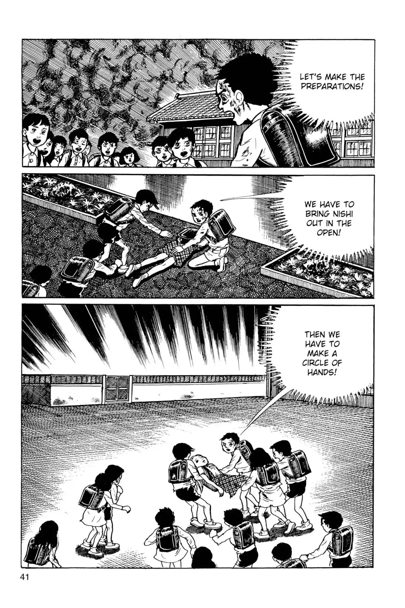 Drifting Classroom Chapter 42 page 4 - Chapter 42: Friends Again