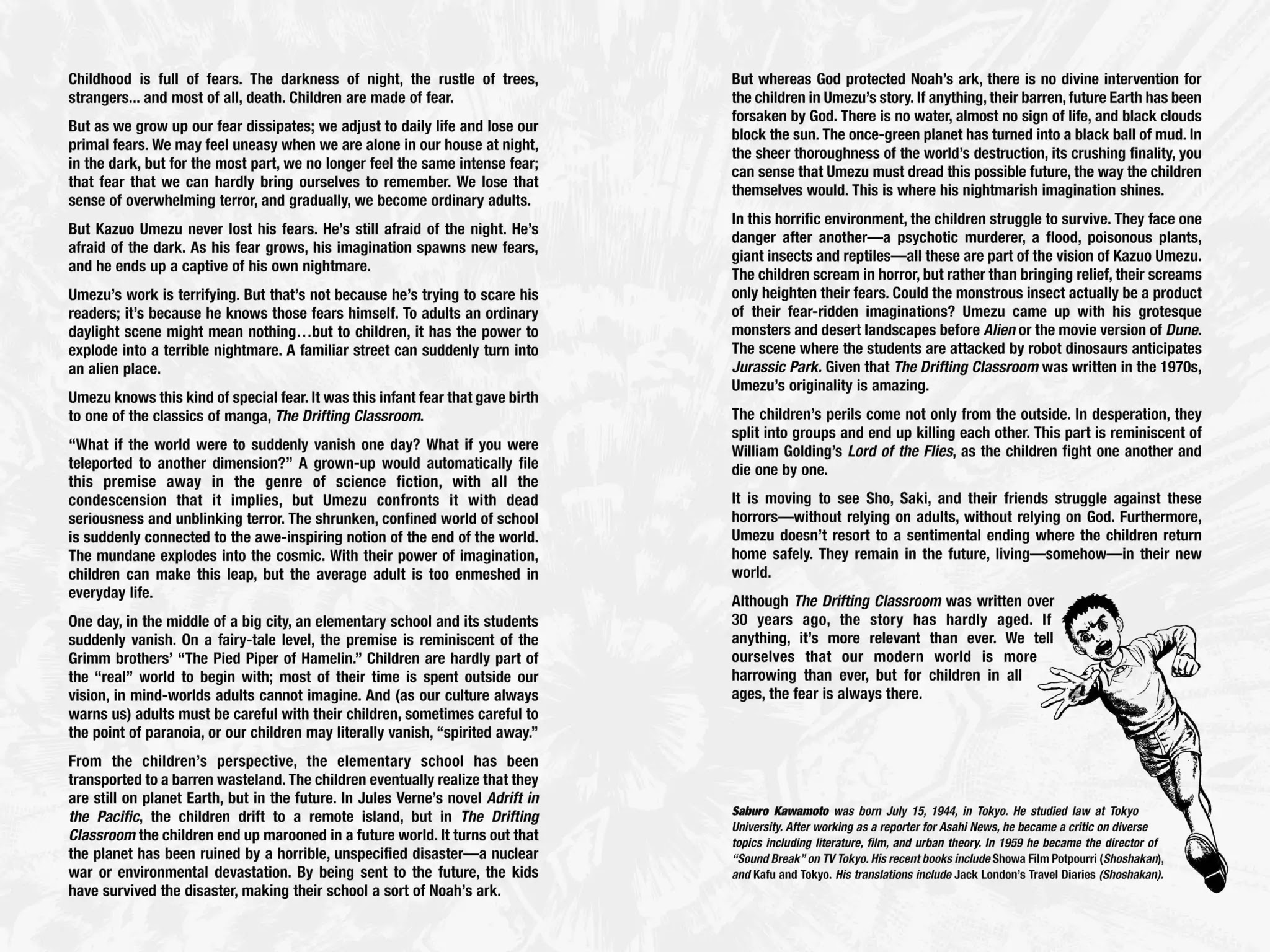 Drifting Classroom Chapter 43.6 page 2 - Vol.11 The Nightmarish Imagination: An Essay