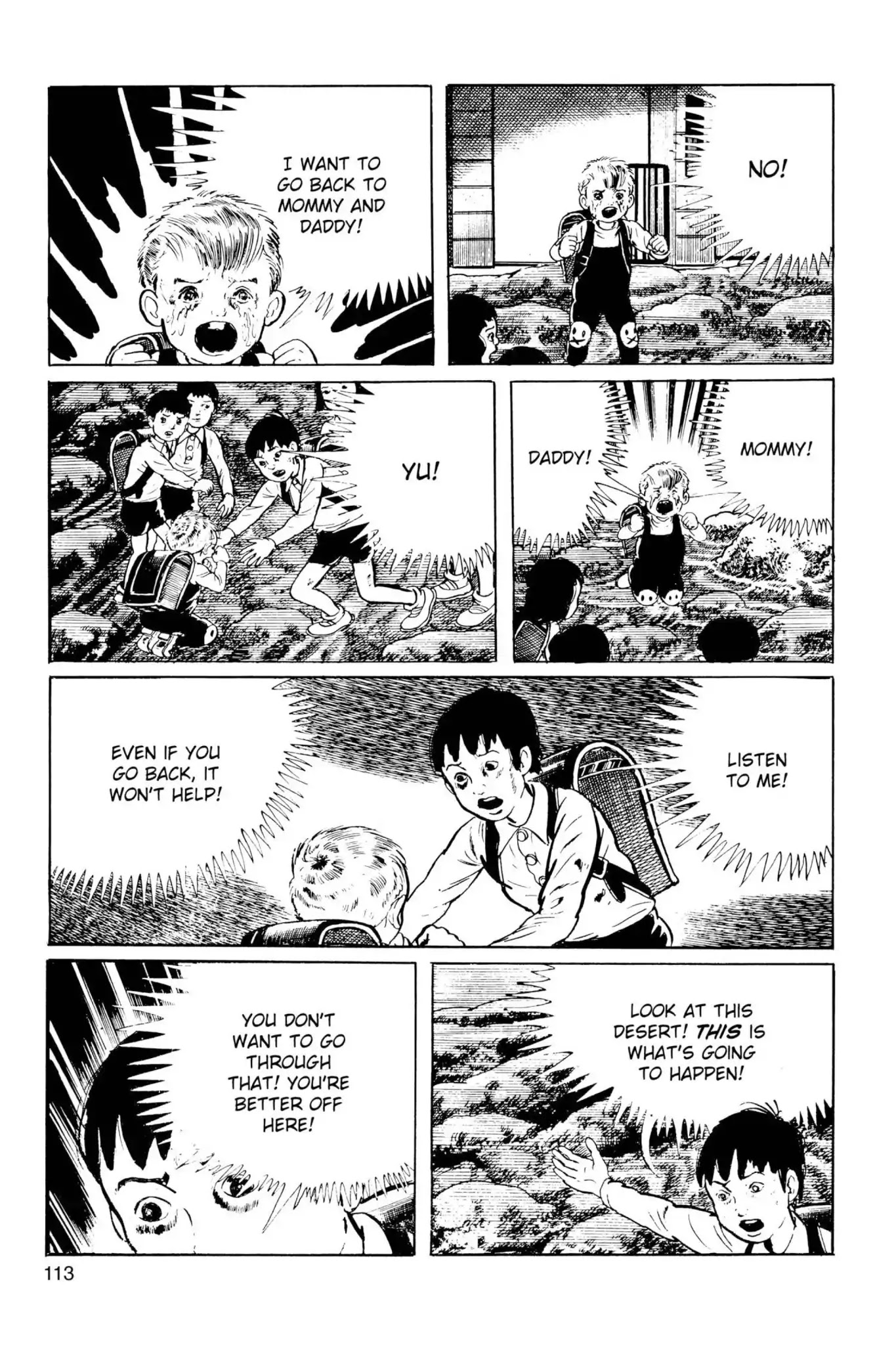 Drifting Classroom Chapter 43 page 12 - Chapter 43: No Longer Drifting