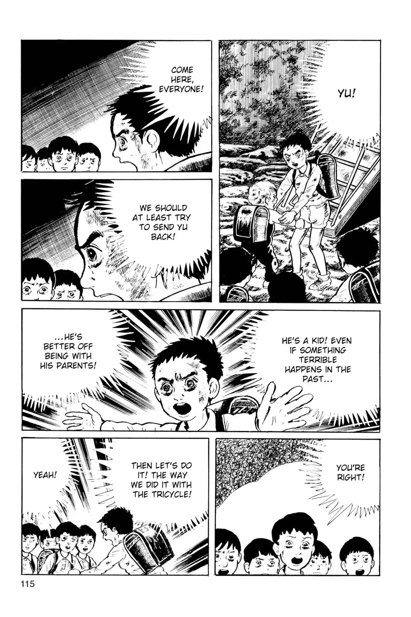 Drifting Classroom Chapter 43 page 14 - Chapter 43: No Longer Drifting