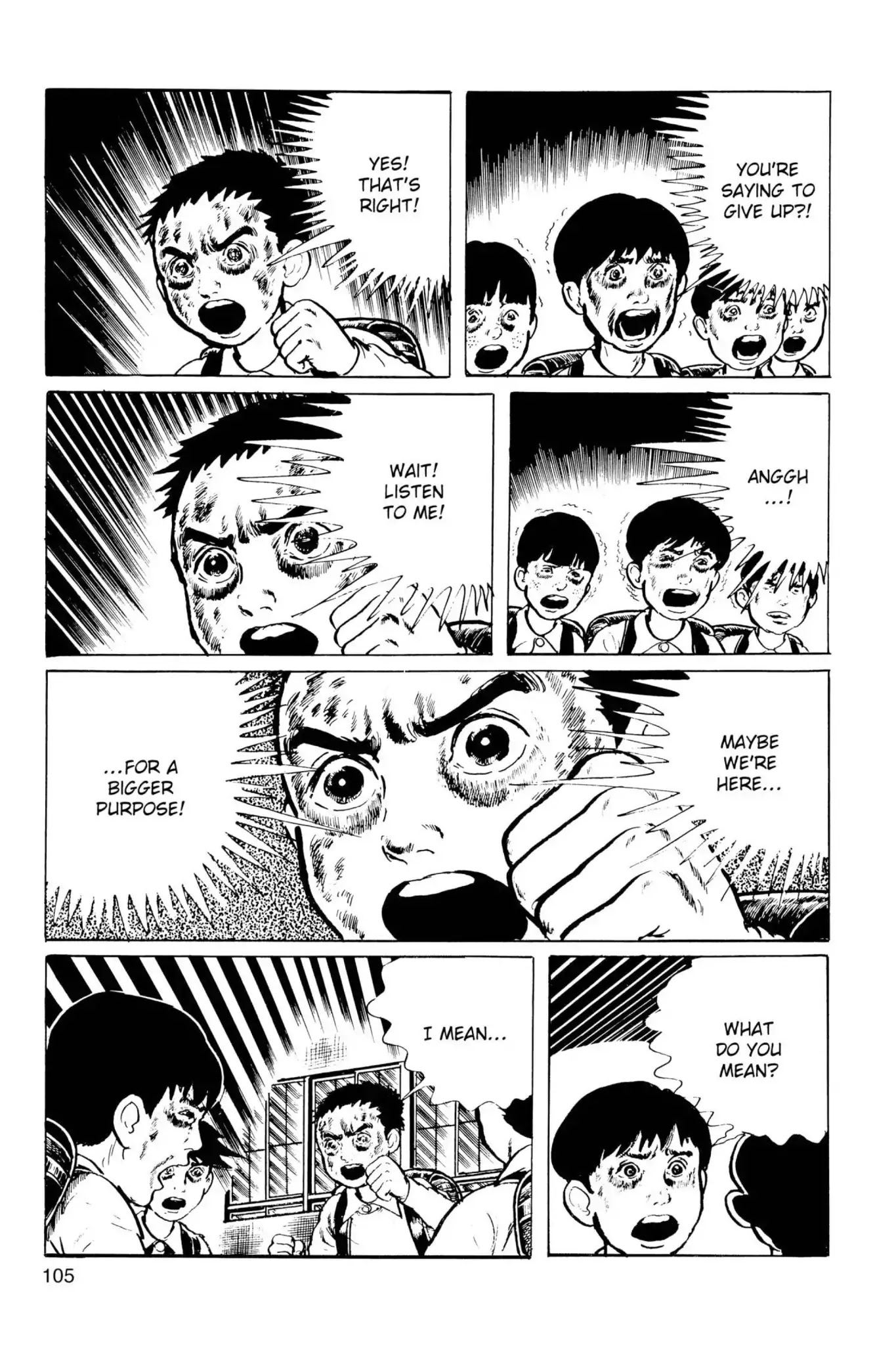 Drifting Classroom Chapter 43 page 4 - Chapter 43: No Longer Drifting