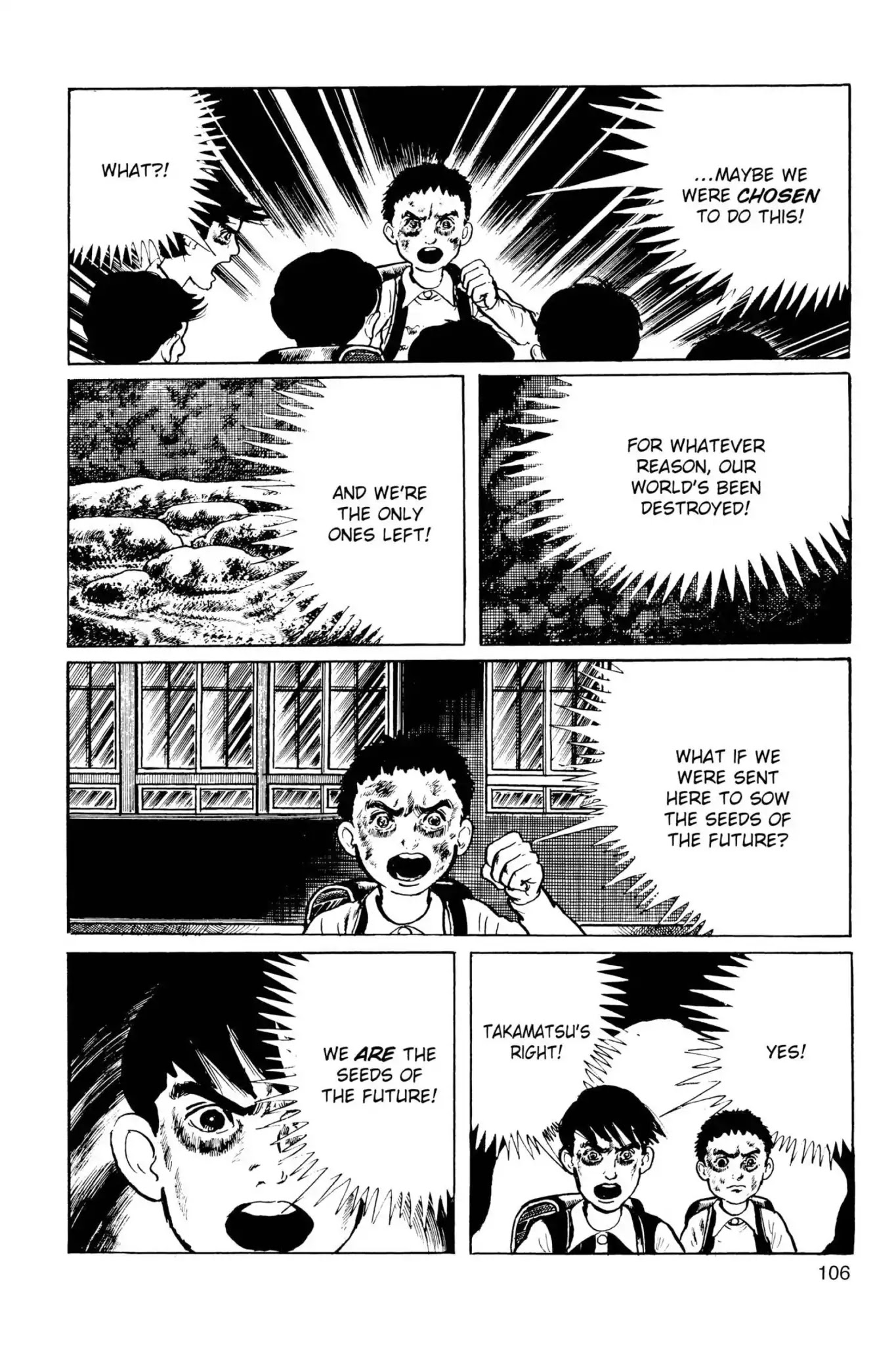 Drifting Classroom Chapter 43 page 5 - Chapter 43: No Longer Drifting