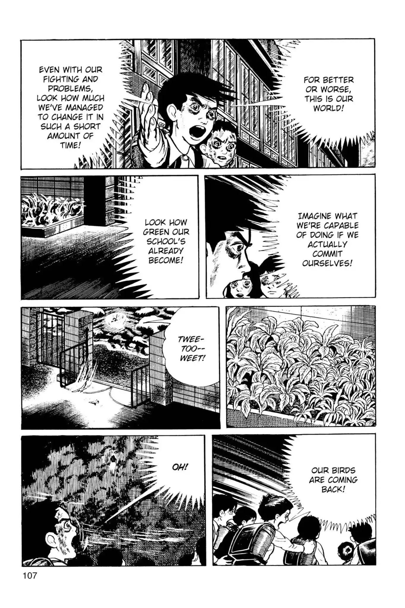 Drifting Classroom Chapter 43 page 6 - Chapter 43: No Longer Drifting