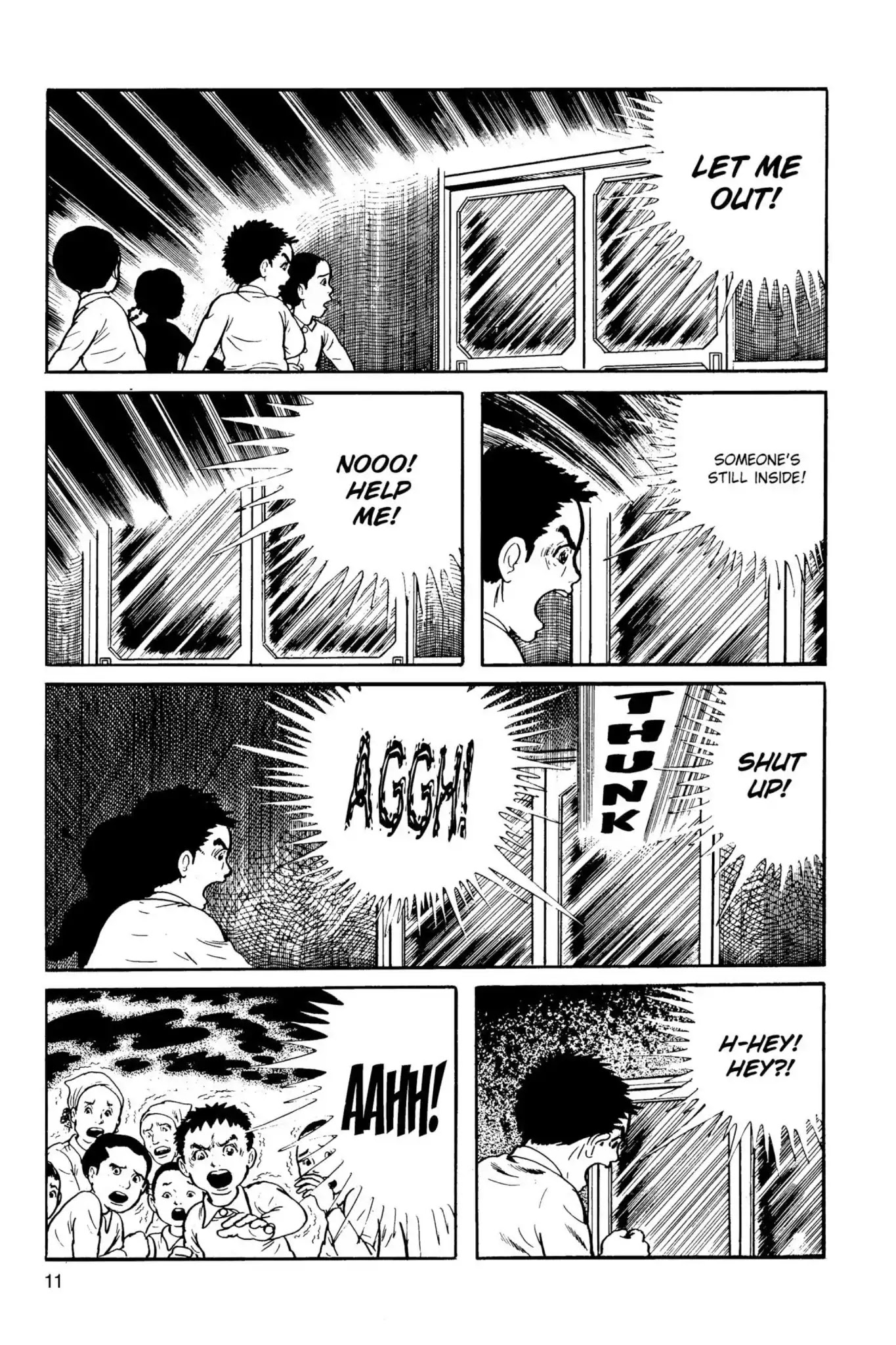 Drifting Classroom Chapter 5 page 11 - Chapter 5: Rage for Bread