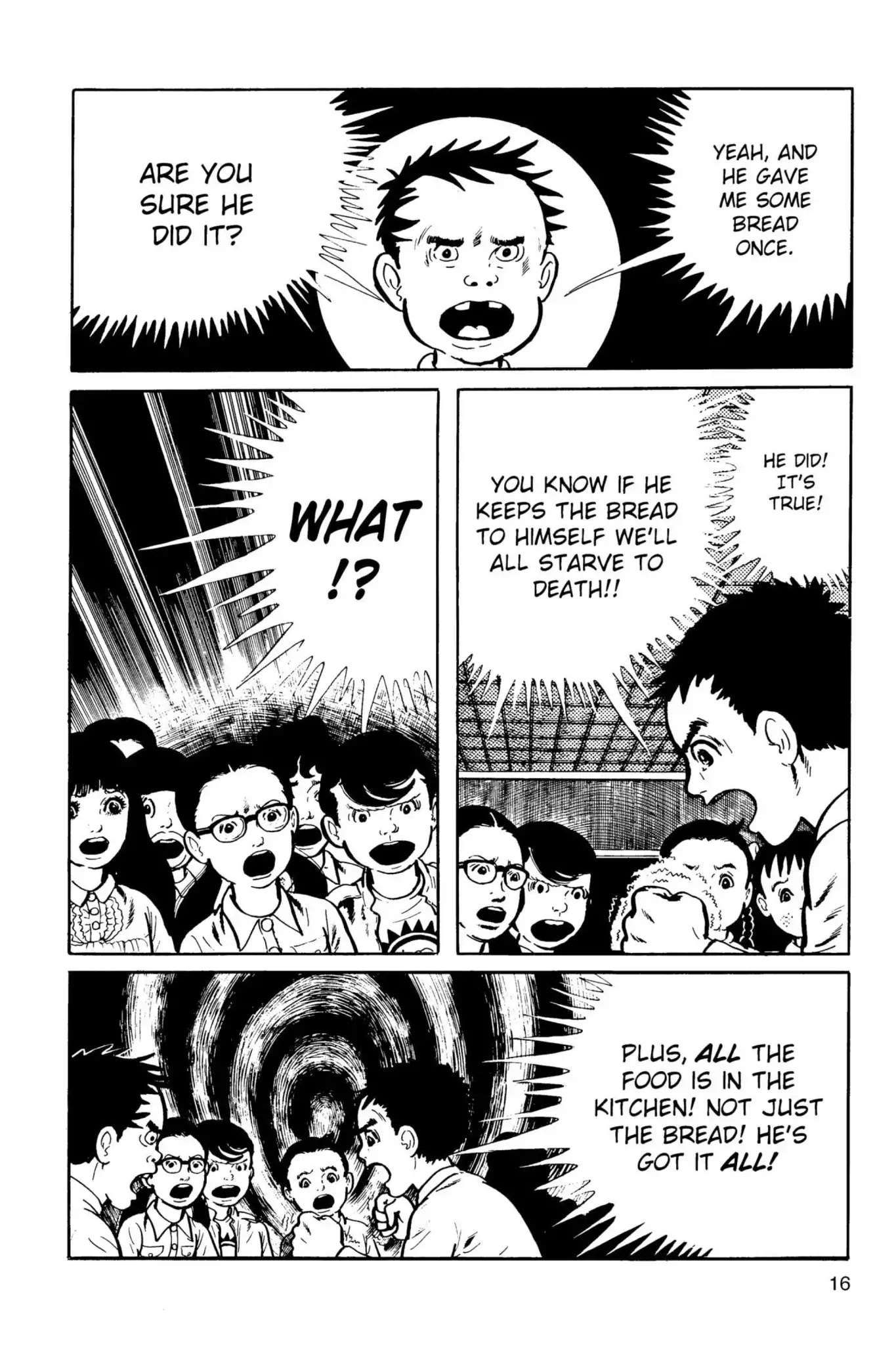 Drifting Classroom Chapter 5 page 16 - Chapter 5: Rage for Bread