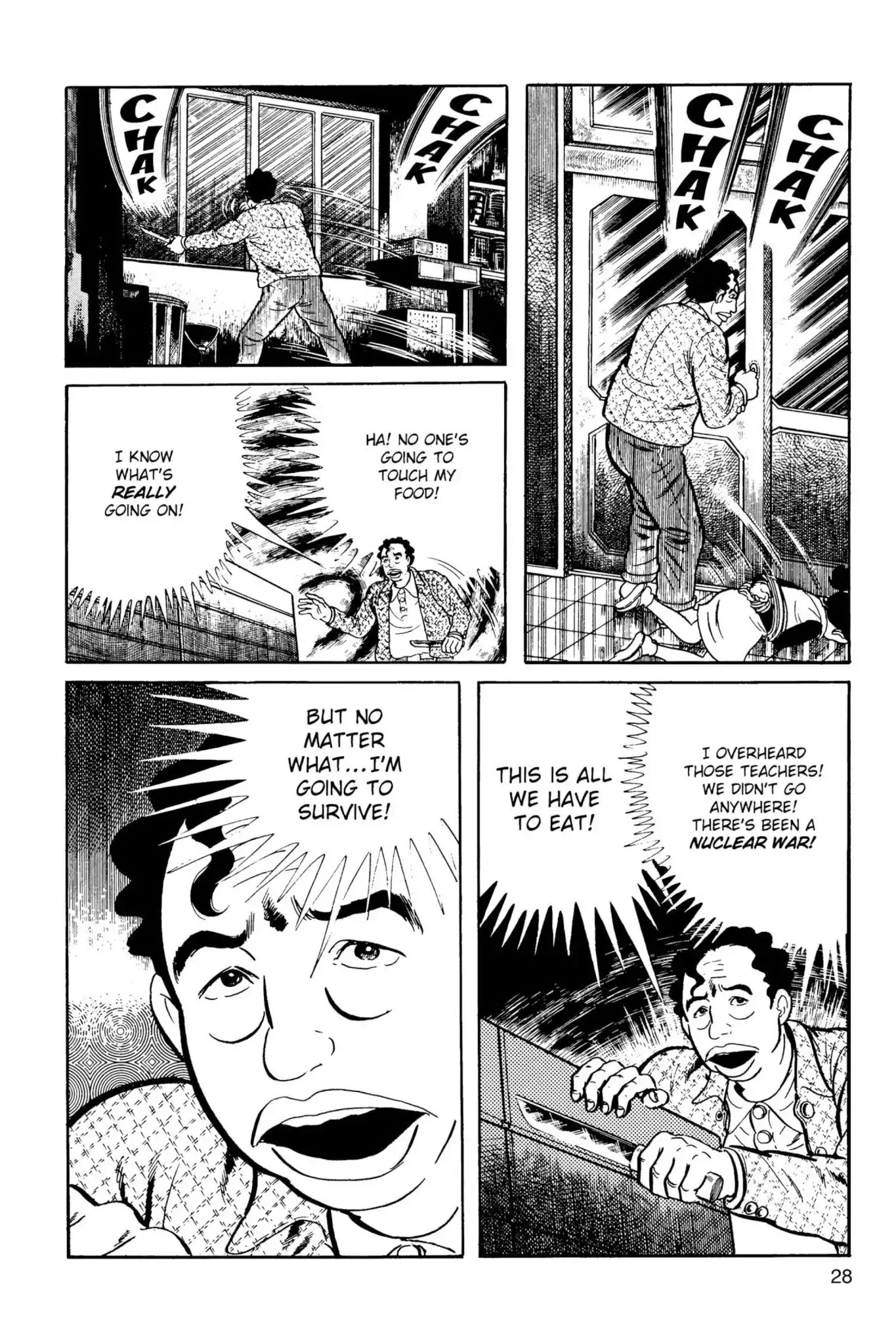 Drifting Classroom Chapter 5 page 27 - Chapter 5: Rage for Bread