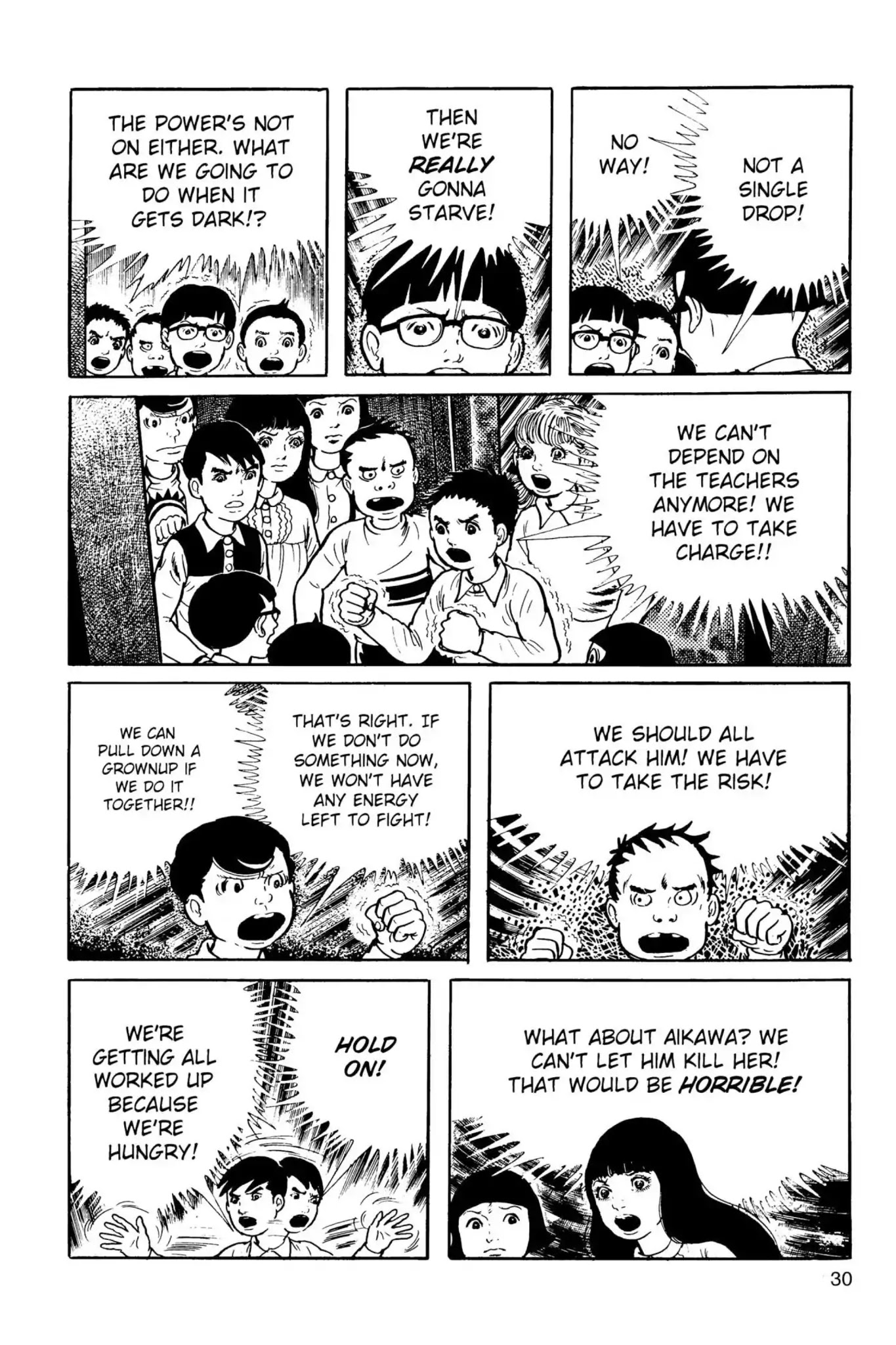 Drifting Classroom Chapter 5 page 29 - Chapter 5: Rage for Bread